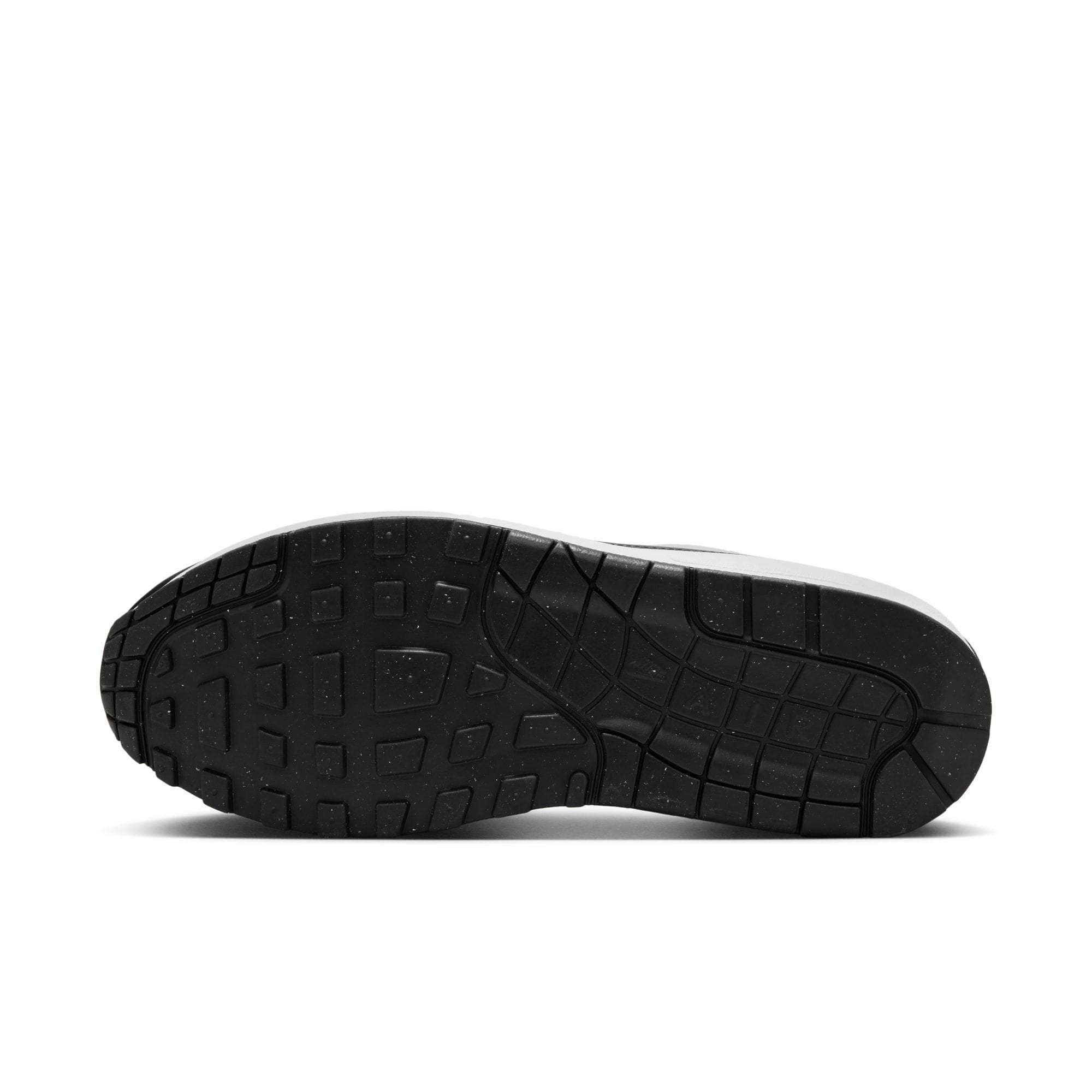 Nike FOOTWEAR Nike Air Max 1 Essential White Pure Platinum Black - Men's