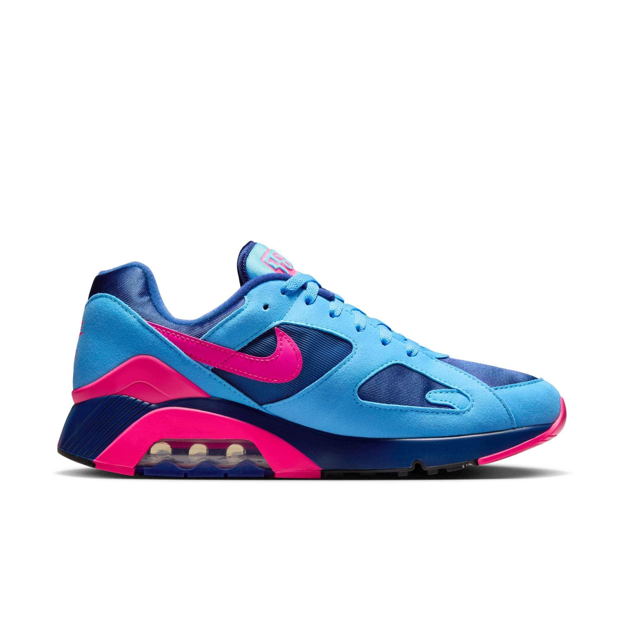 Nike FOOTWEAR Nike Air Max 180 "University Blue Hyper Pink" - Men's