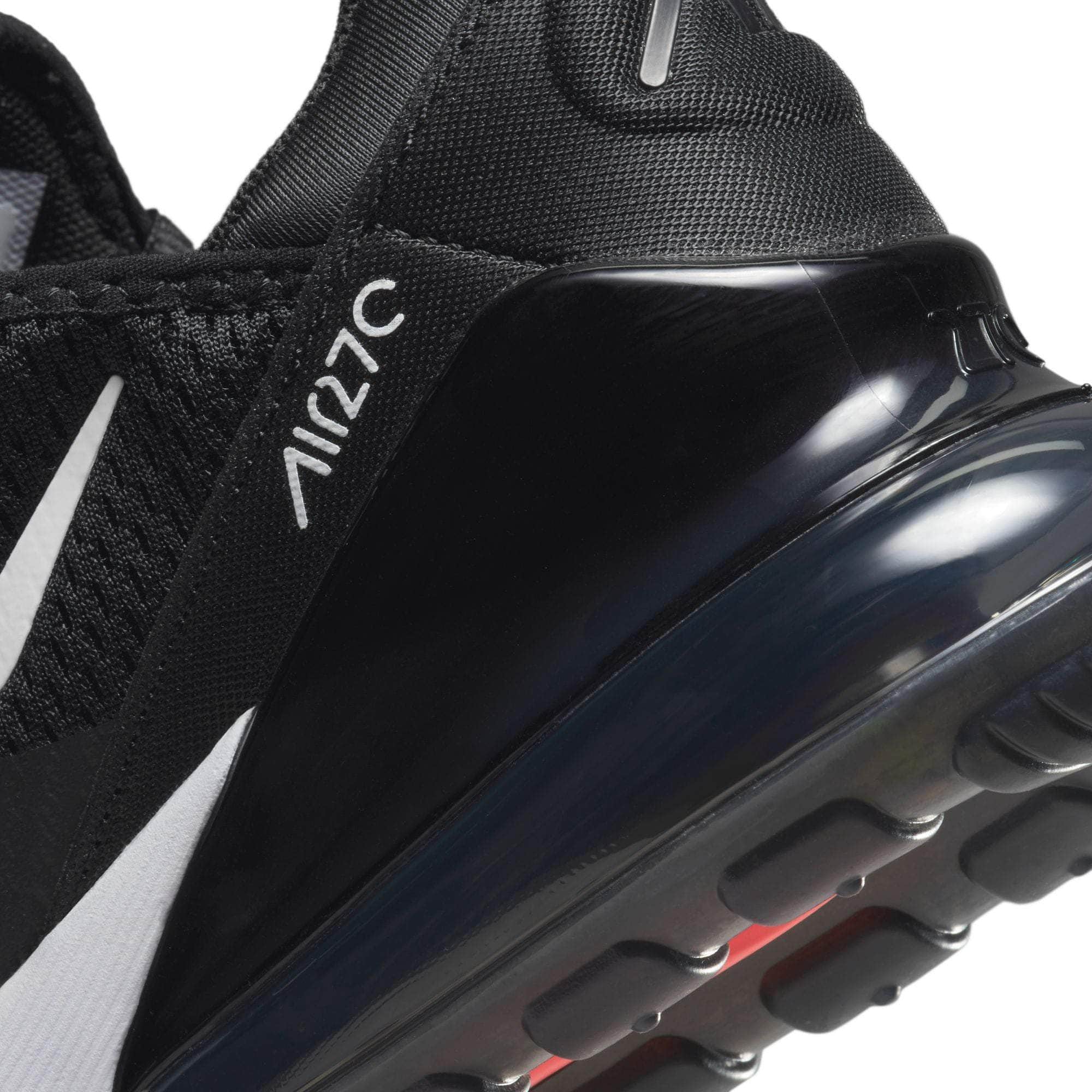 Nike FOOTWEAR Nike Air Max 270 "Black White" - Boy's GS