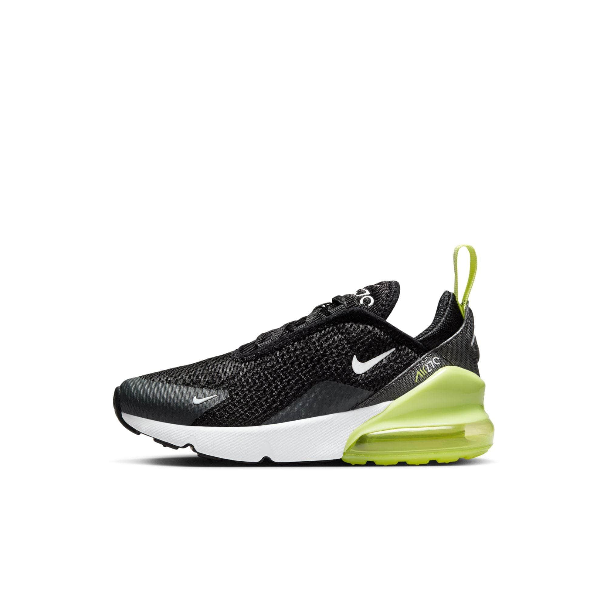 Nike FOOTWEAR Nike Air Max 270 "Light Lemon Twist Black Anthracite White" - Preschool