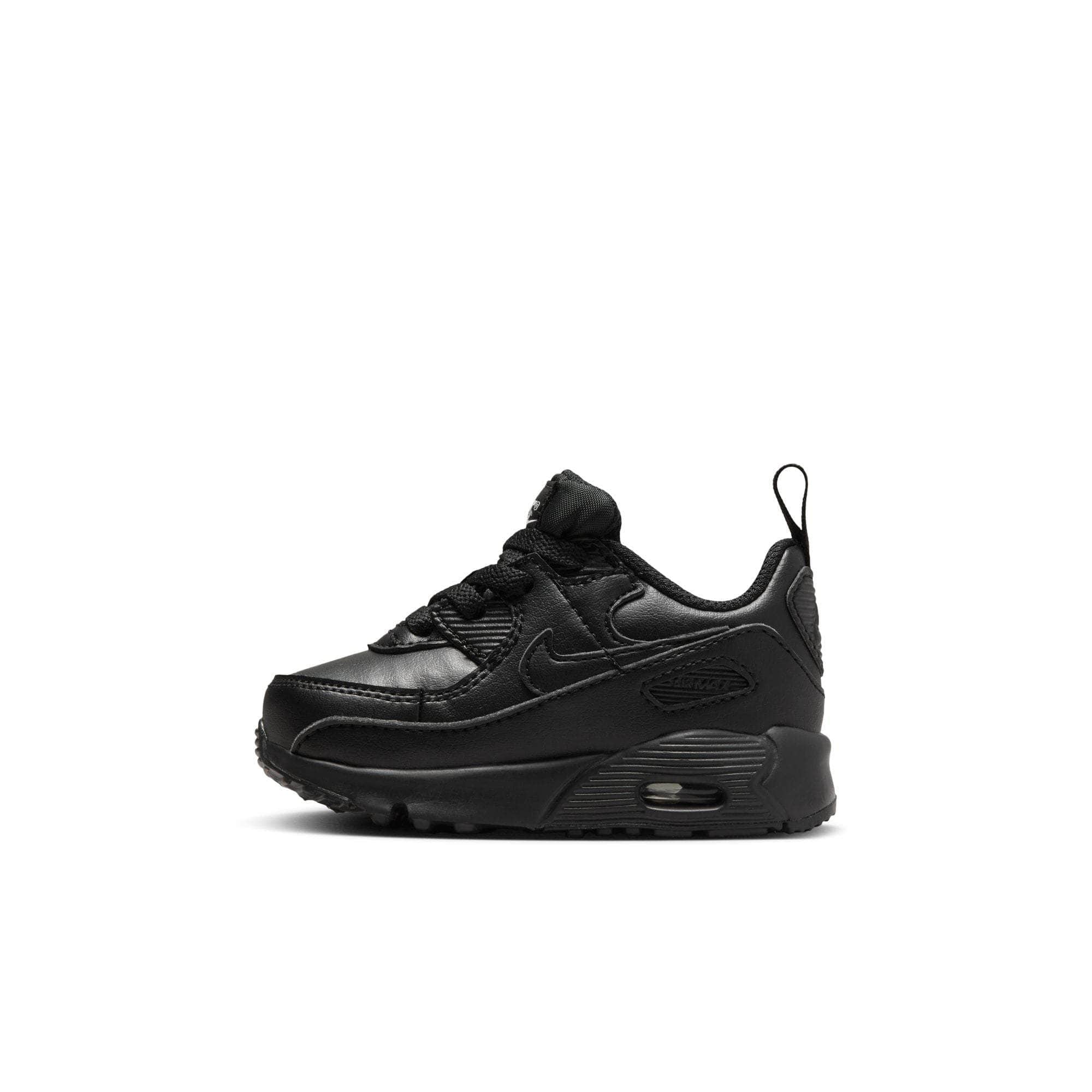 Nike FOOTWEAR Nike Air Max 90 EasyOn "Triple Black" - Toddler's