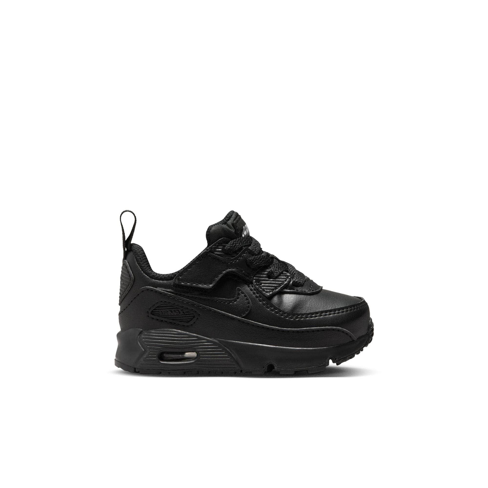 Nike FOOTWEAR Nike Air Max 90 EasyOn "Triple Black" - Toddler's