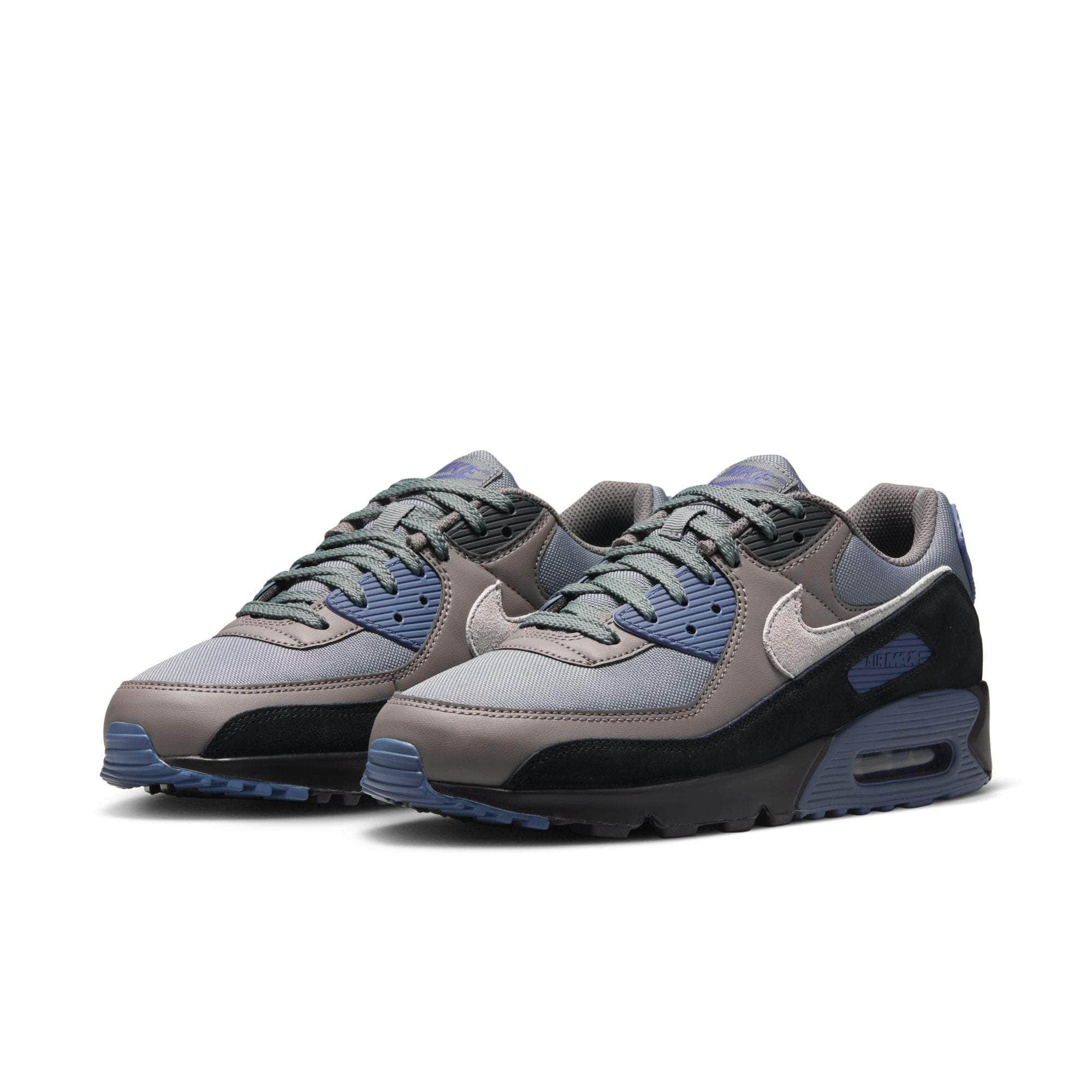 Nike FOOTWEAR Nike Air Max 90 "Smoke Grey Diffused Blue" - Men's