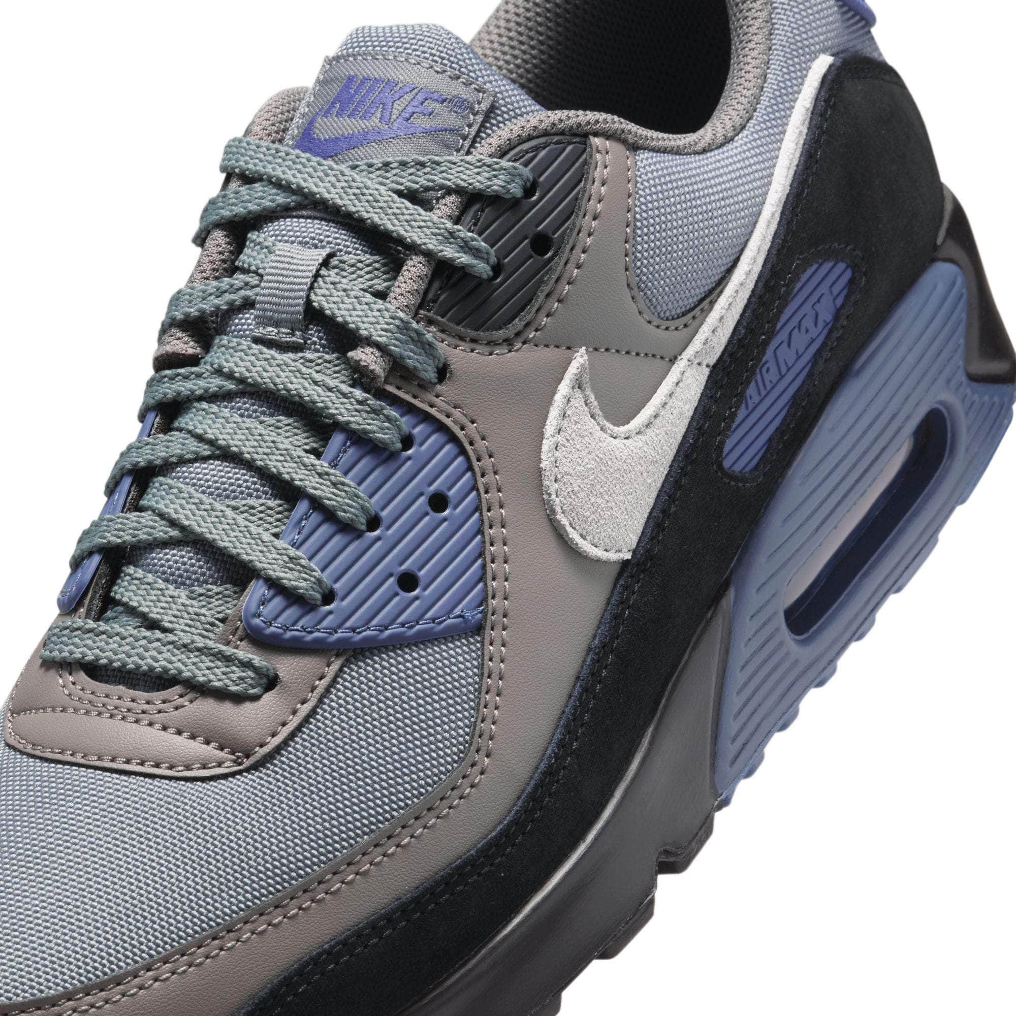 Nike FOOTWEAR Nike Air Max 90 "Smoke Grey Diffused Blue" - Men's