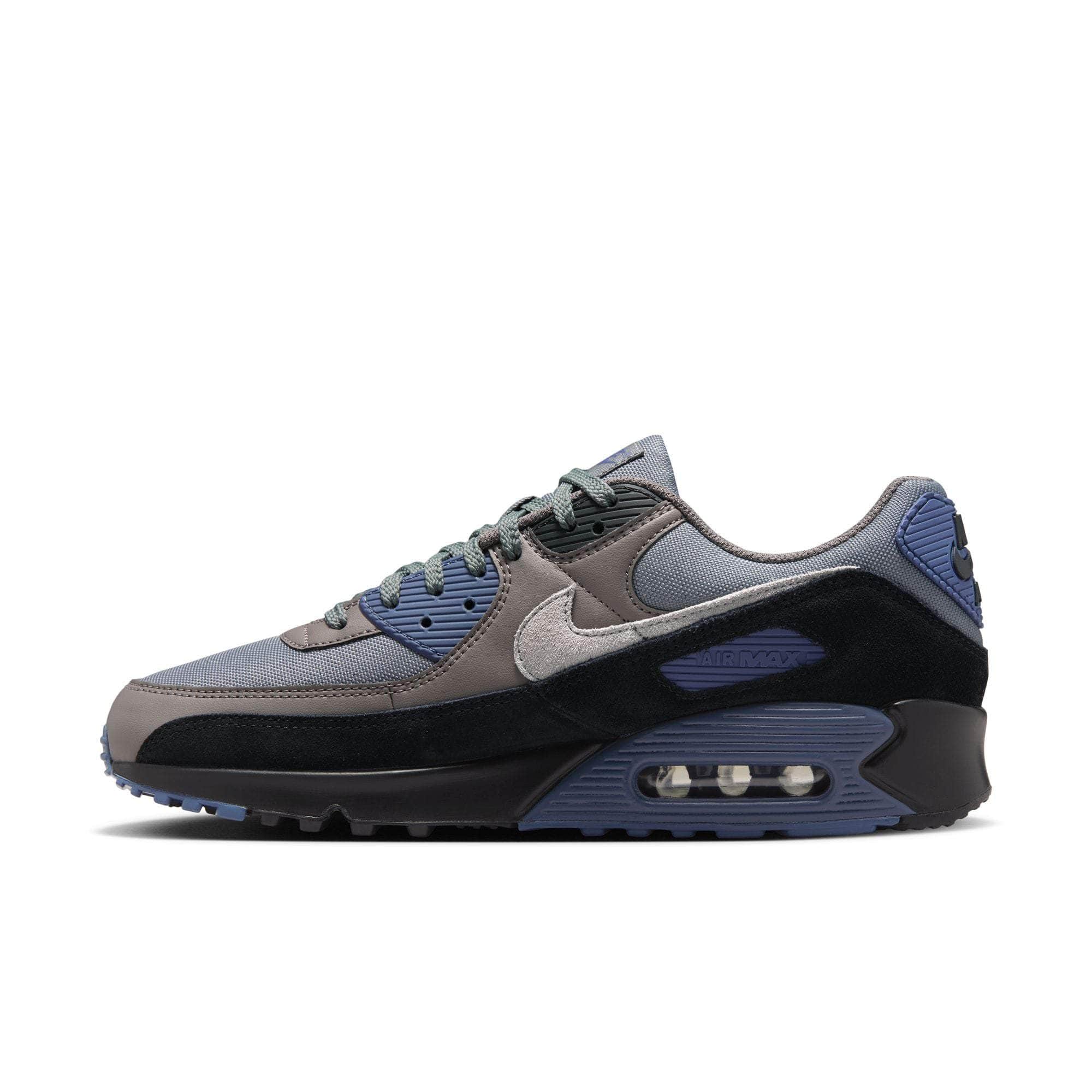 Nike FOOTWEAR Nike Air Max 90 "Smoke Grey Diffused Blue" - Men's
