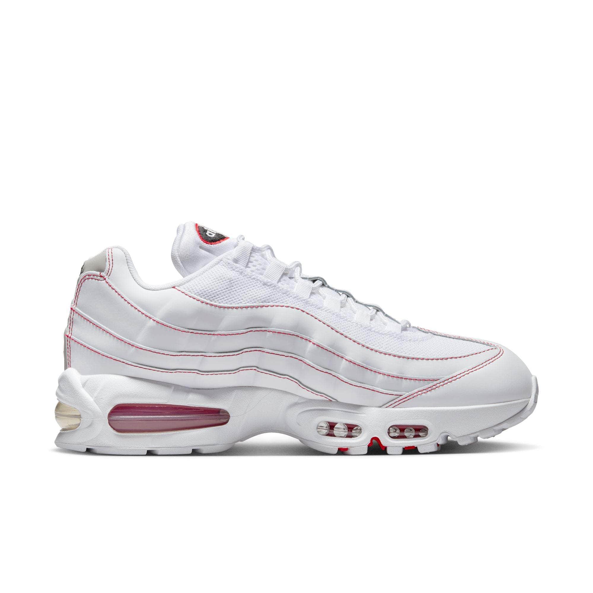 Nike FOOTWEAR Nike Air Max 95 OG "Big Bubble White University Red" - Men's