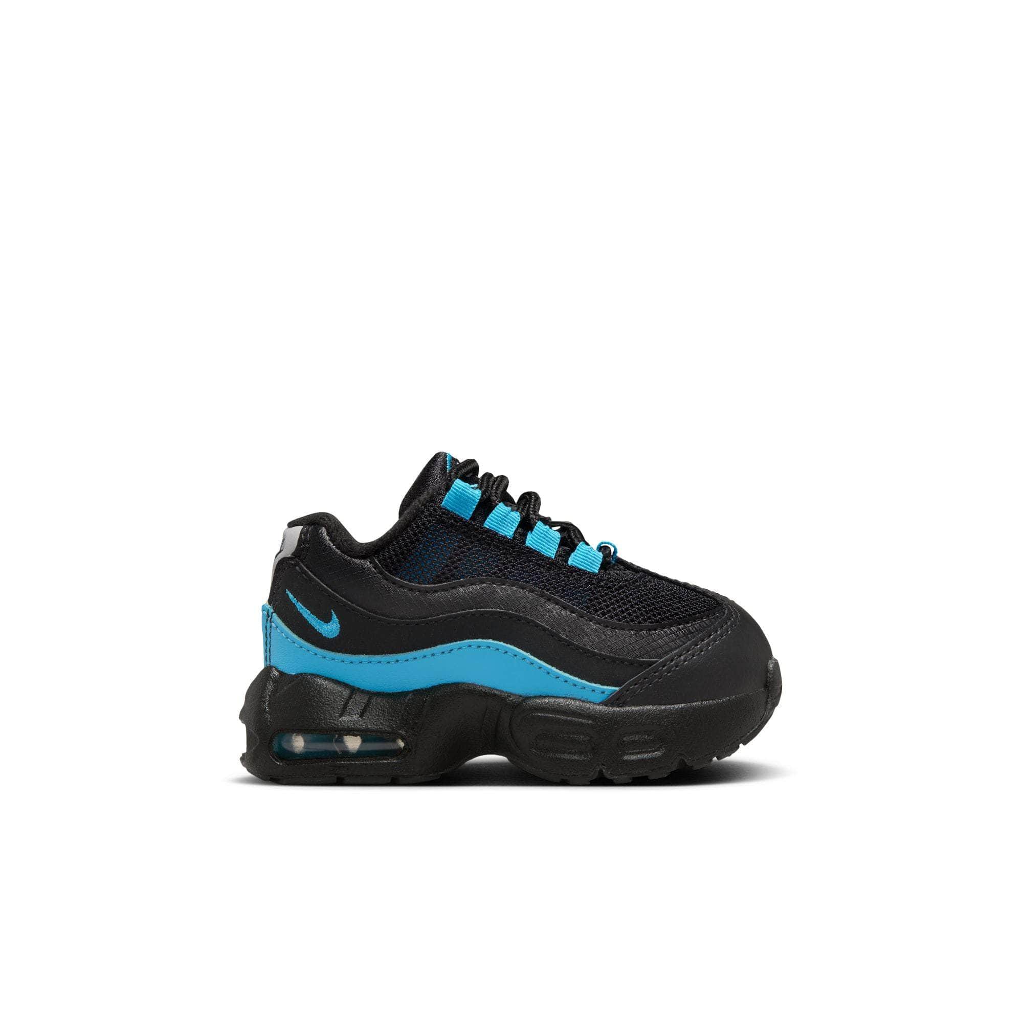 Nike FOOTWEAR Nike Air Max 95 Recraft "Black & Baltic Blue" - Toddler
