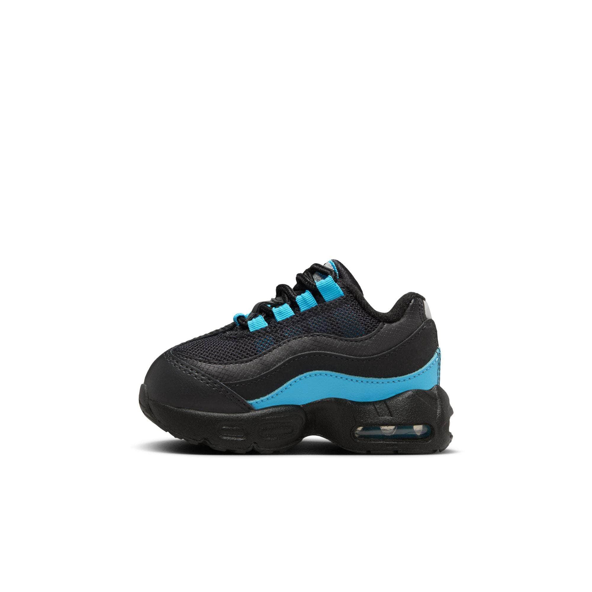 Nike FOOTWEAR Nike Air Max 95 Recraft "Black & Baltic Blue" - Toddler