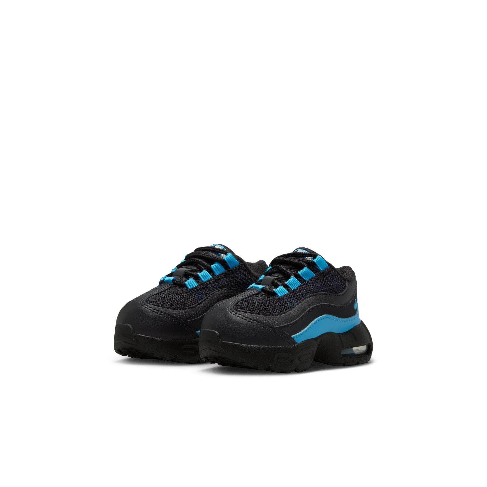 Nike FOOTWEAR Nike Air Max 95 Recraft "Black & Baltic Blue" - Toddler