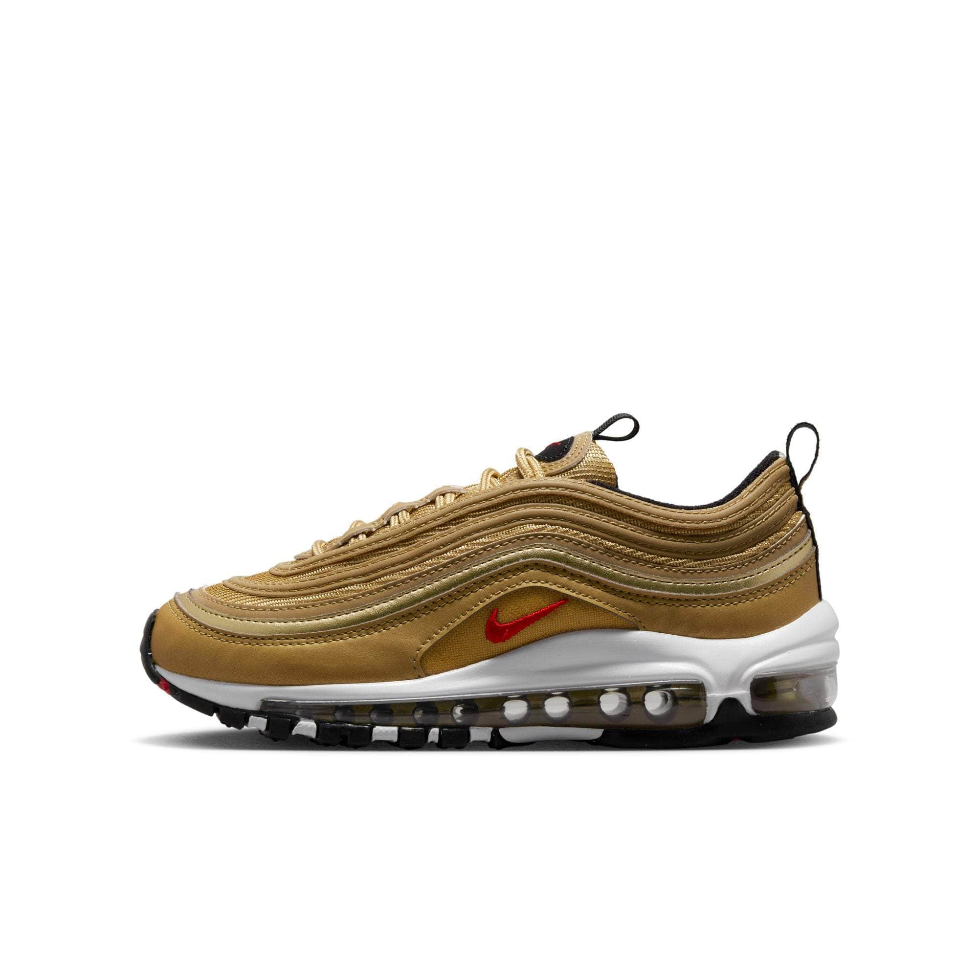 Nike FOOTWEAR Nike Air Max 97 "Metallic Gold" - Boy's GS