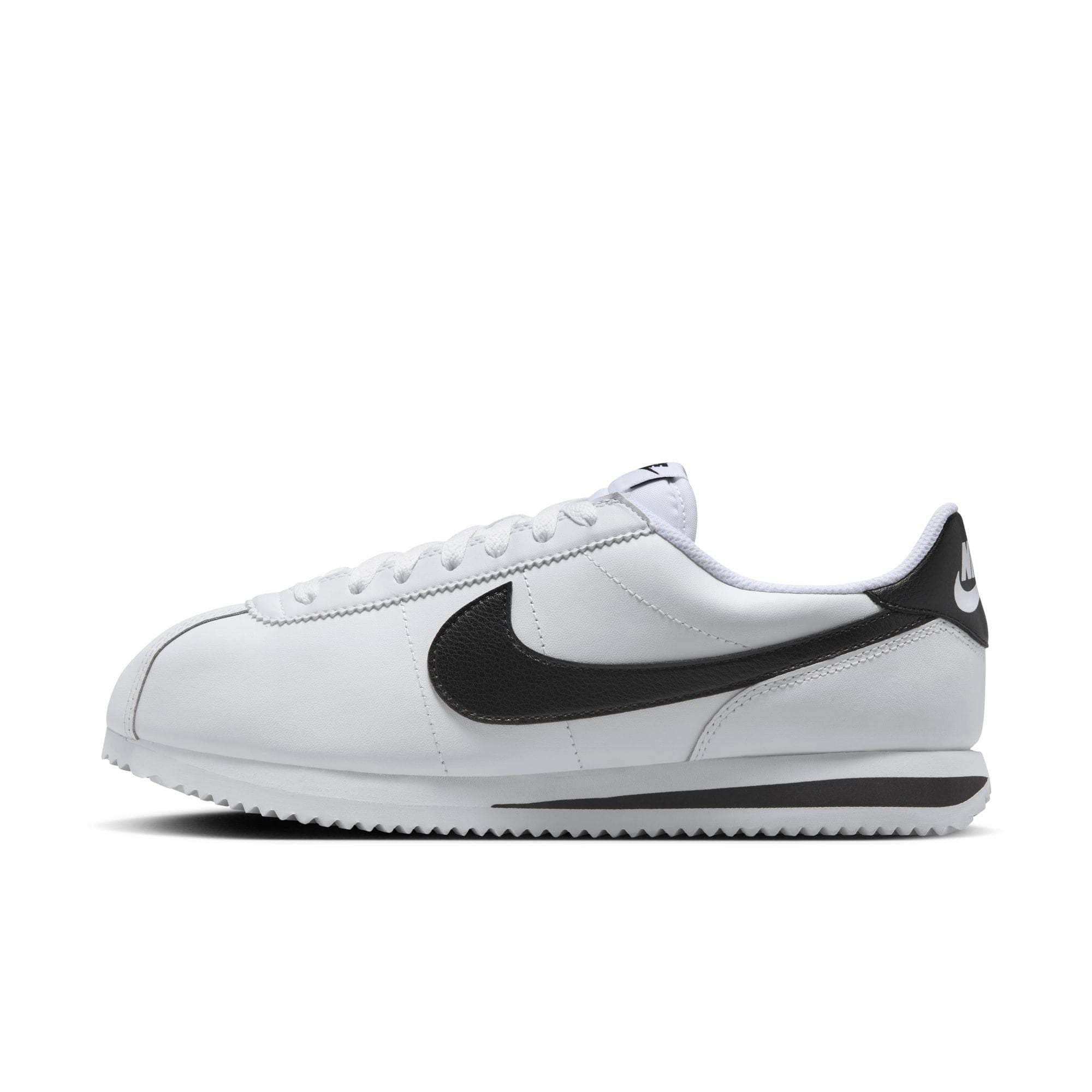 Nike FOOTWEAR Nike Cortez Leather "White Black" - Women's