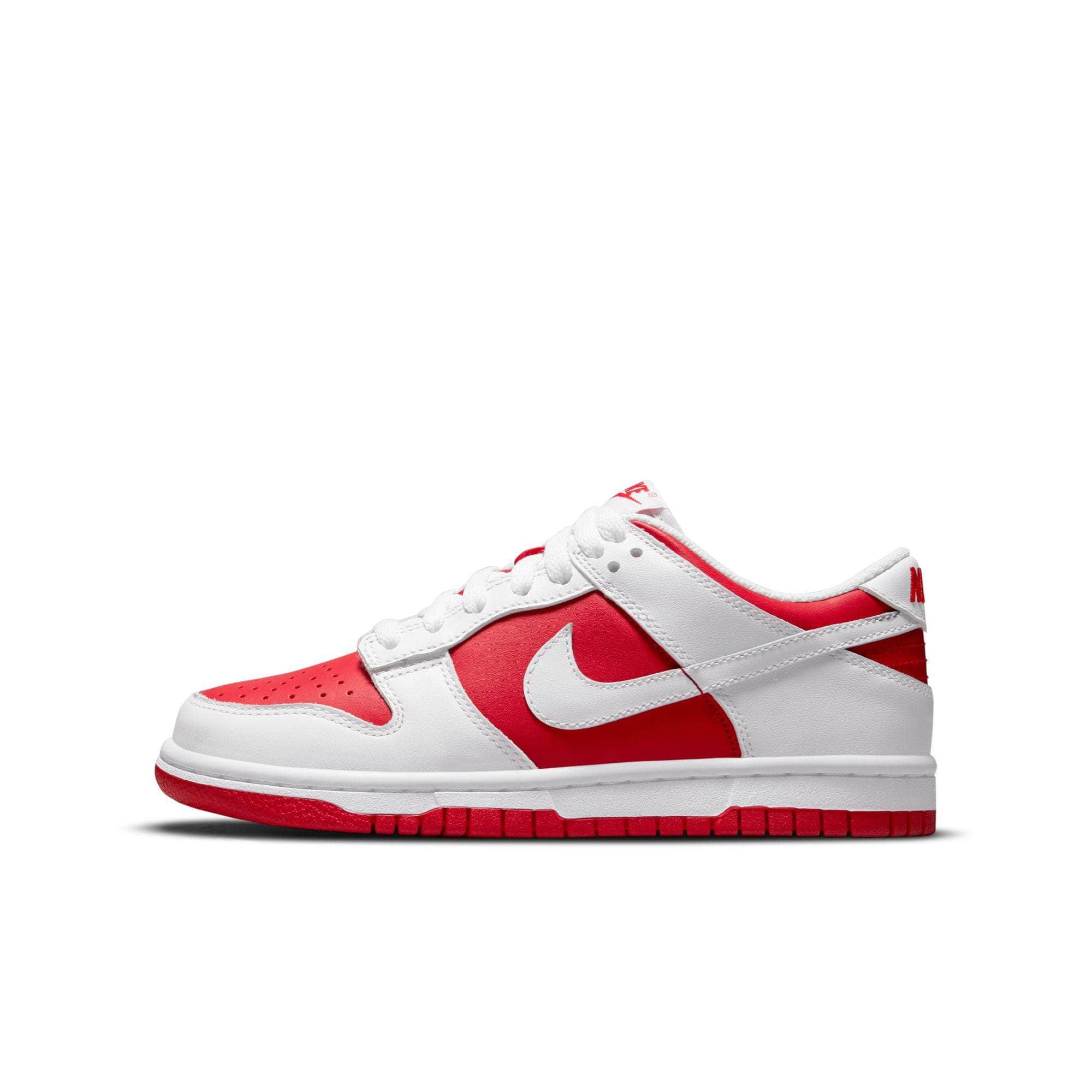 NIKE FOOTWEAR Nike Dunk Low "Championship Red" - Boy's GS