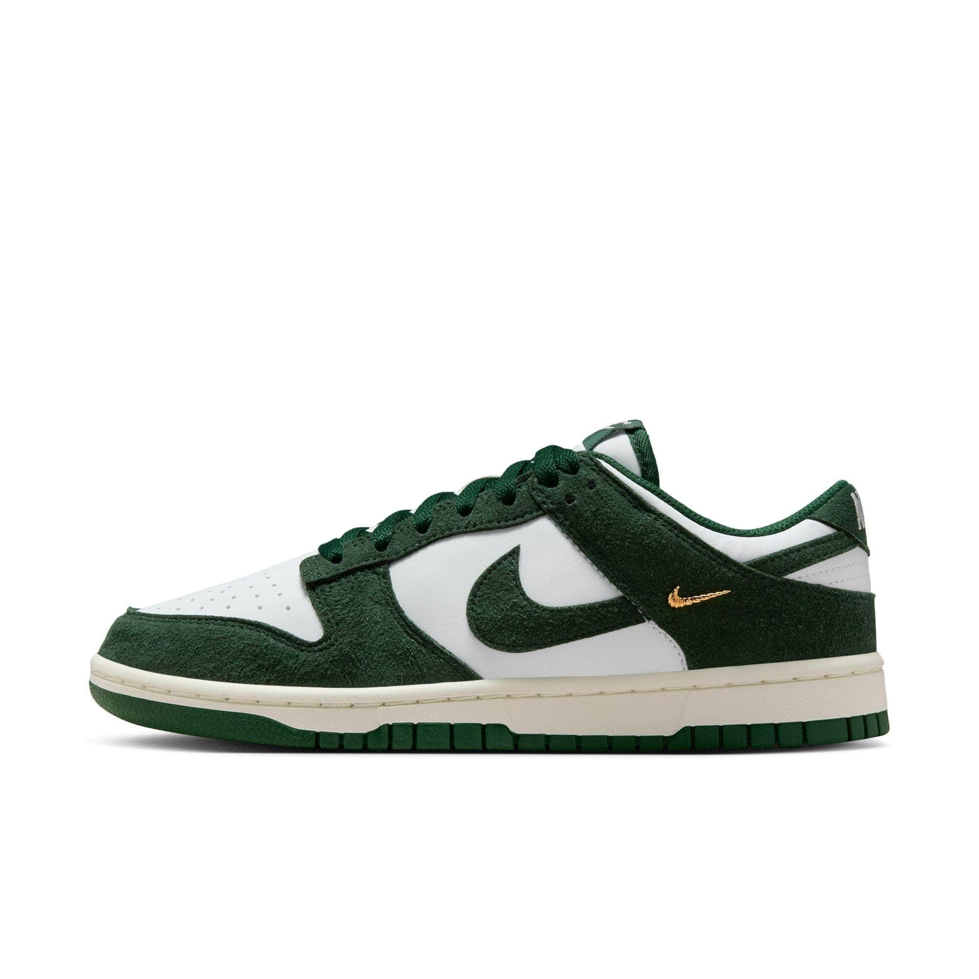 Nike FOOTWEAR Nike Dunk Low "Gorge Green Gold Mini Swoosh" - Women's