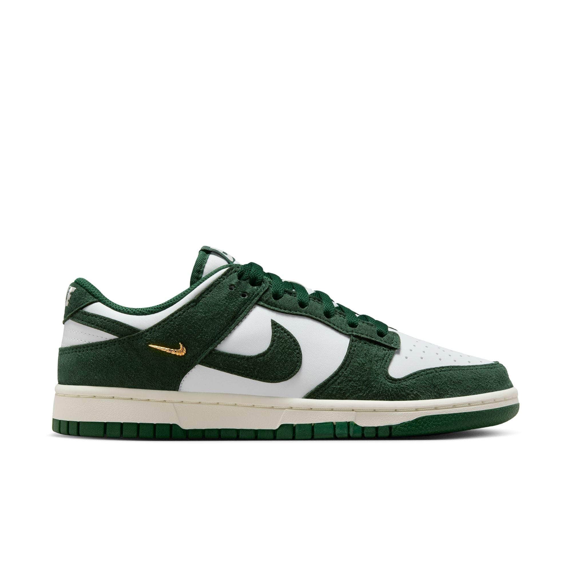 Nike FOOTWEAR Nike Dunk Low "Gorge Green Gold Mini Swoosh" - Women's
