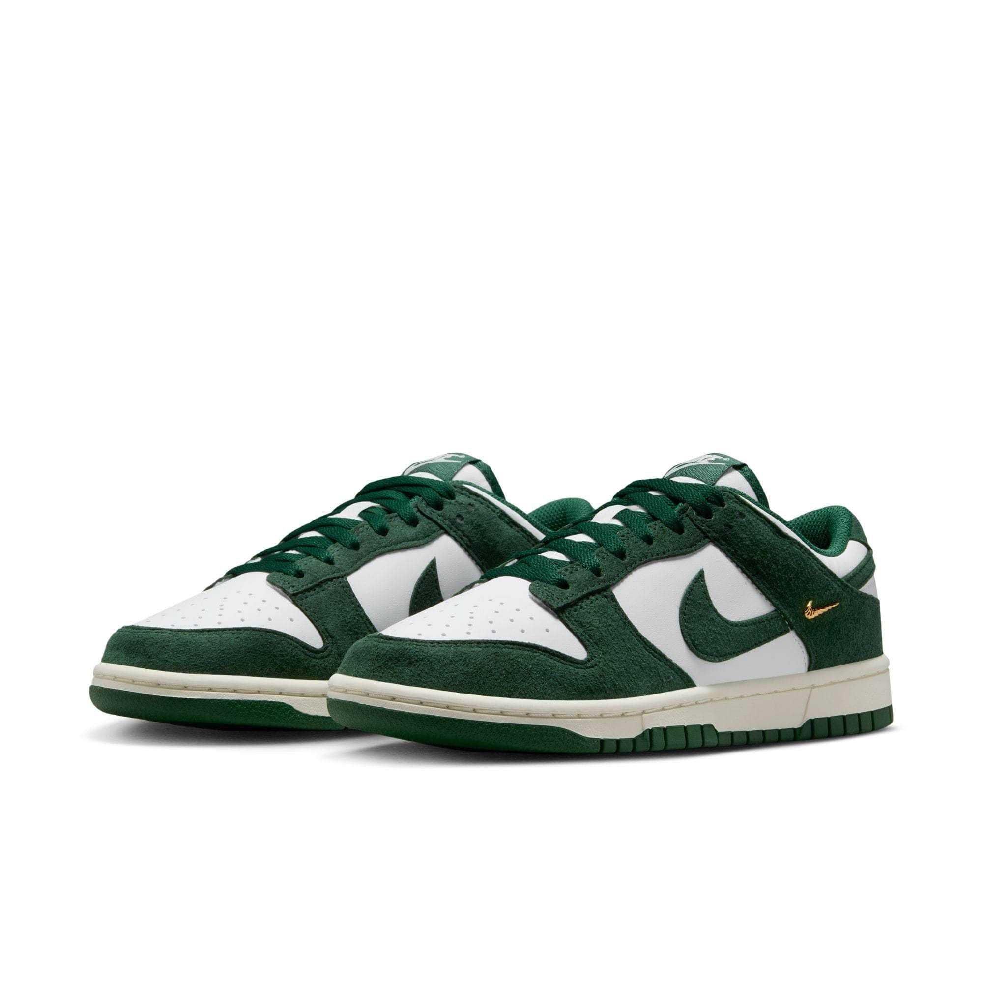 Nike FOOTWEAR Nike Dunk Low "Gorge Green Gold Mini Swoosh" - Women's