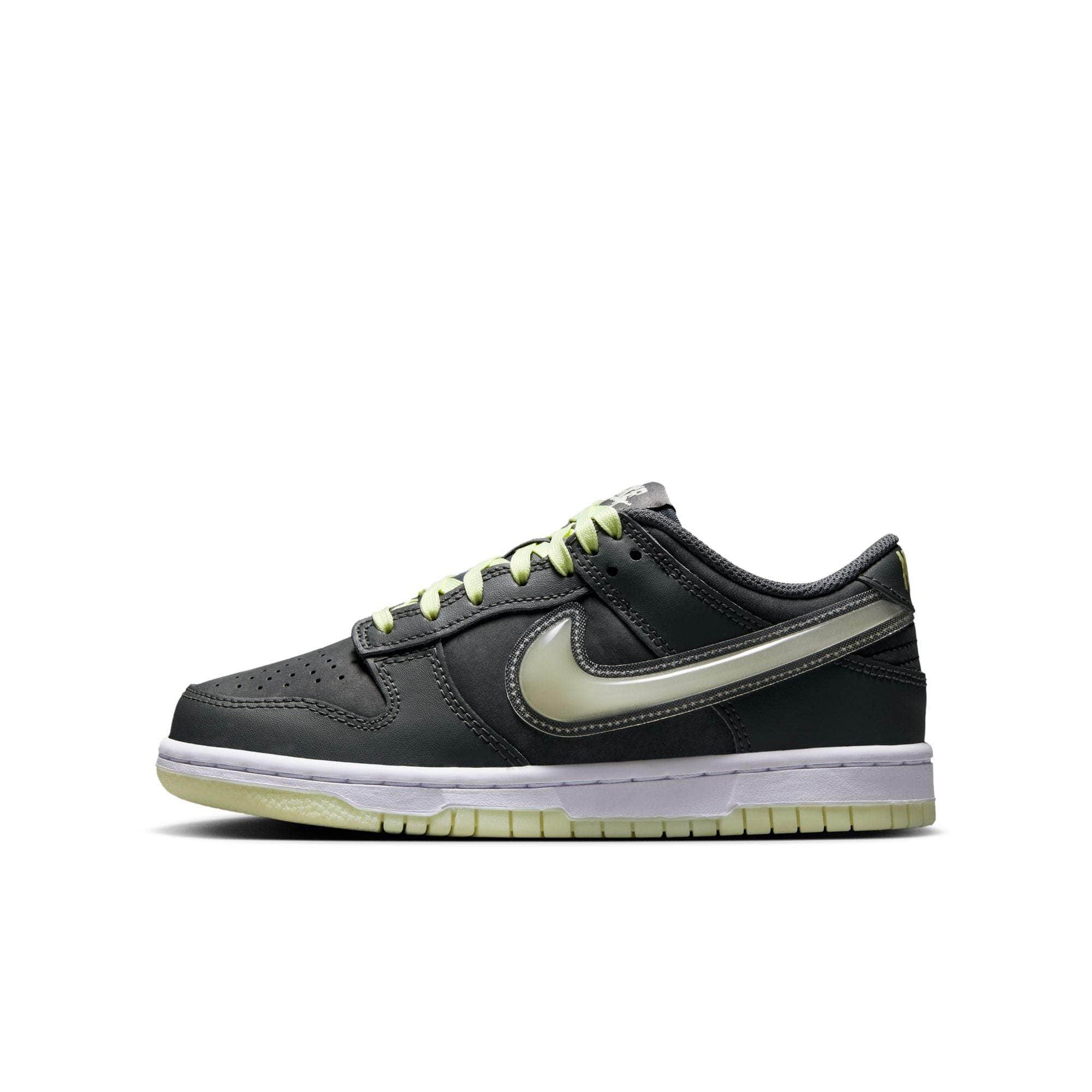 Nike FOOTWEAR Nike Dunk Low "Halloween Glow in the Dark" - Boy's Grade School