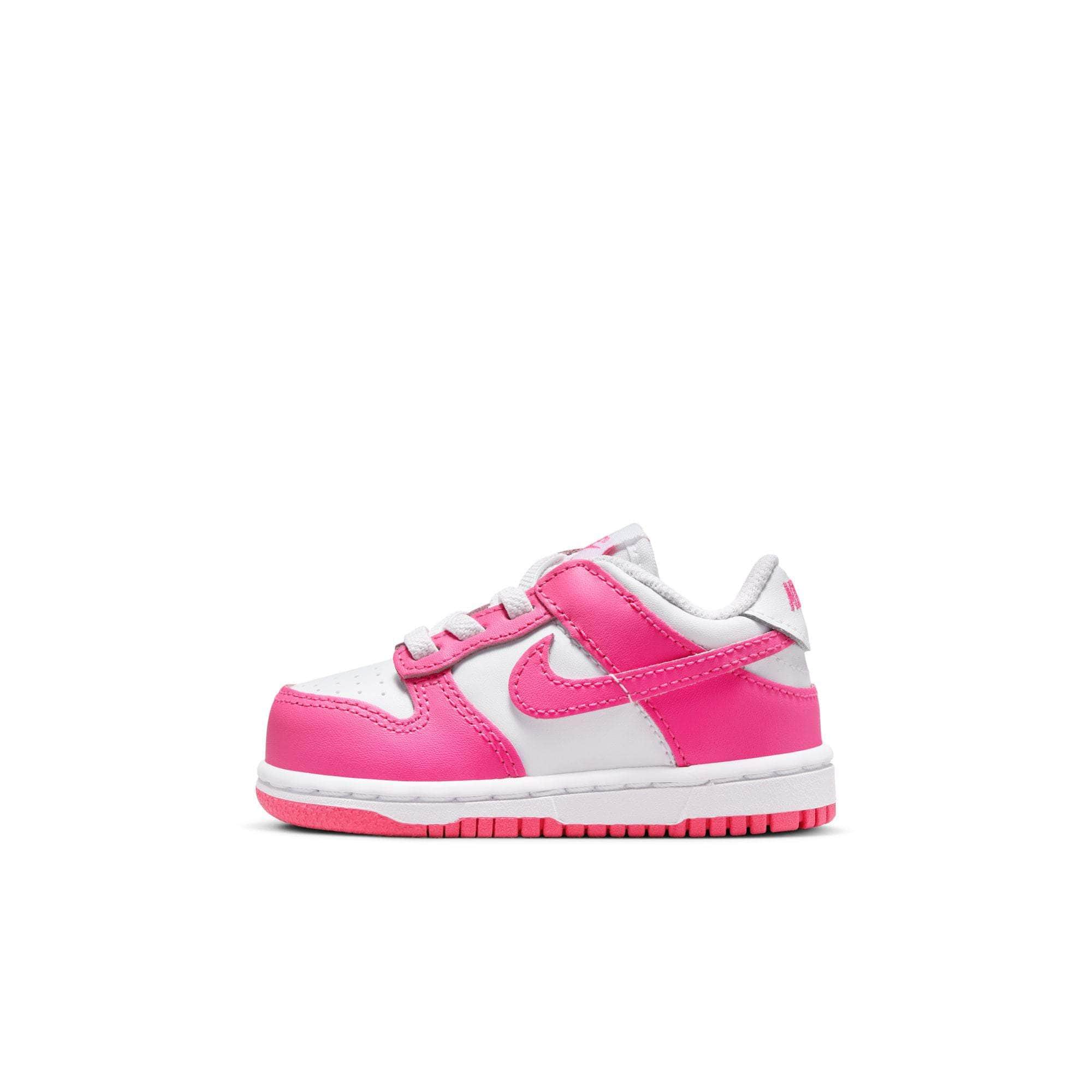 Nike FOOTWEAR Nike Dunk Low Laser Fuchsia - Toddler