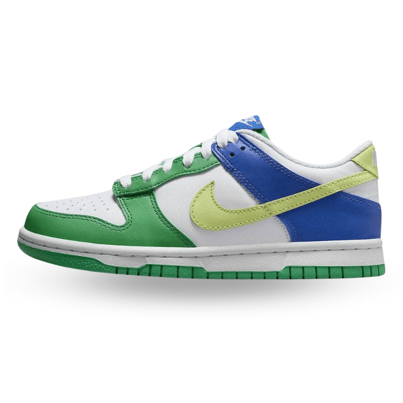 Nike FOOTWEAR Nike Dunk Low 'Stadium Green Game Royal' - Boys Grade School