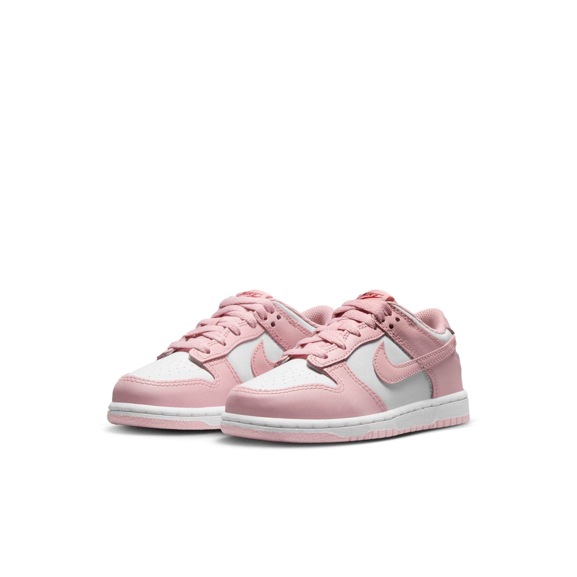 Nike FOOTWEAR Nike Dunk Low "White Pomegranate" - Preschool