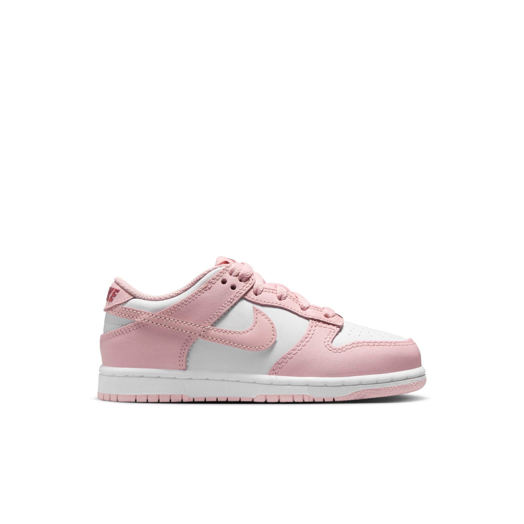 Nike FOOTWEAR Nike Dunk Low "White Pomegranate" - Preschool