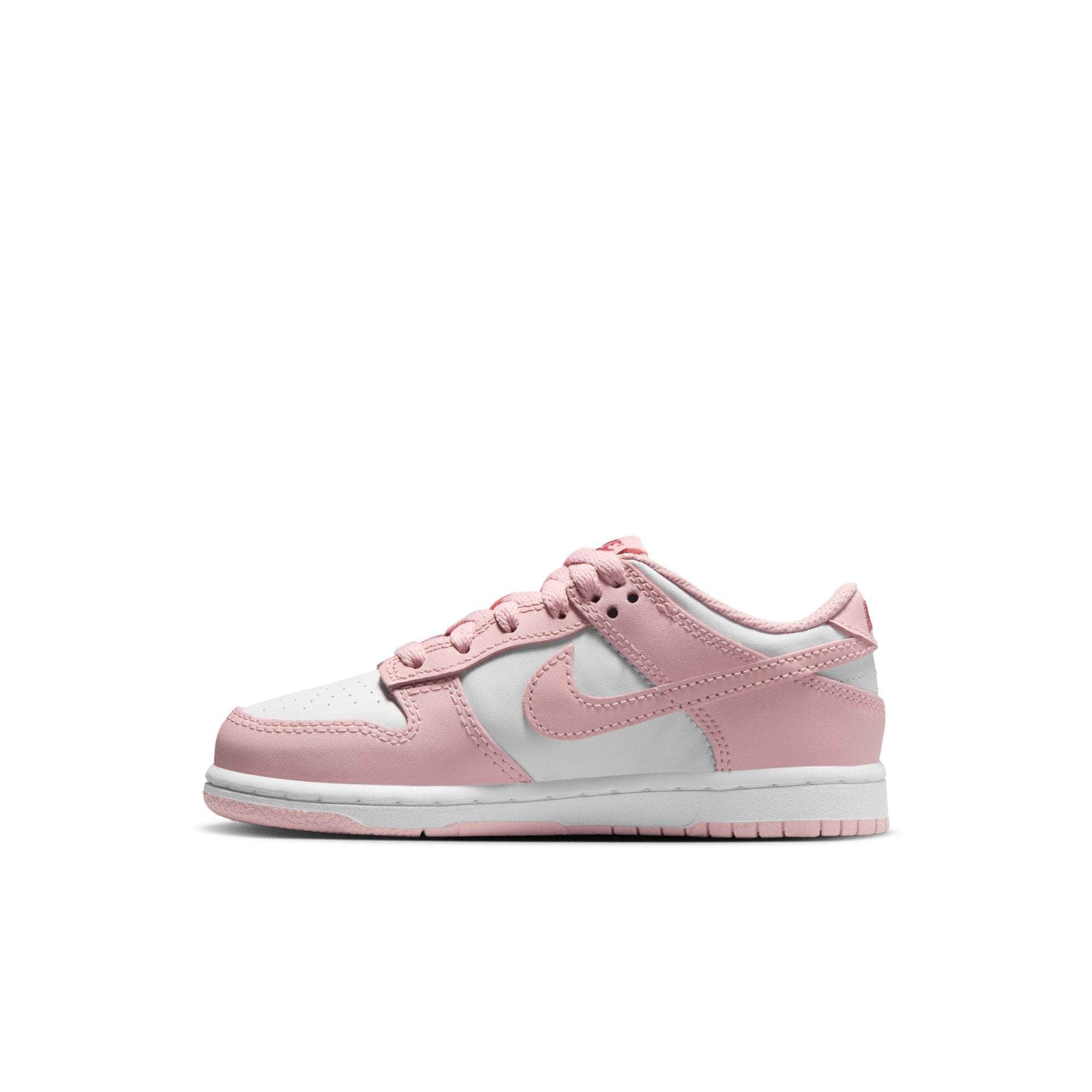 Nike FOOTWEAR Nike Dunk Low "White Pomegranate" - Preschool