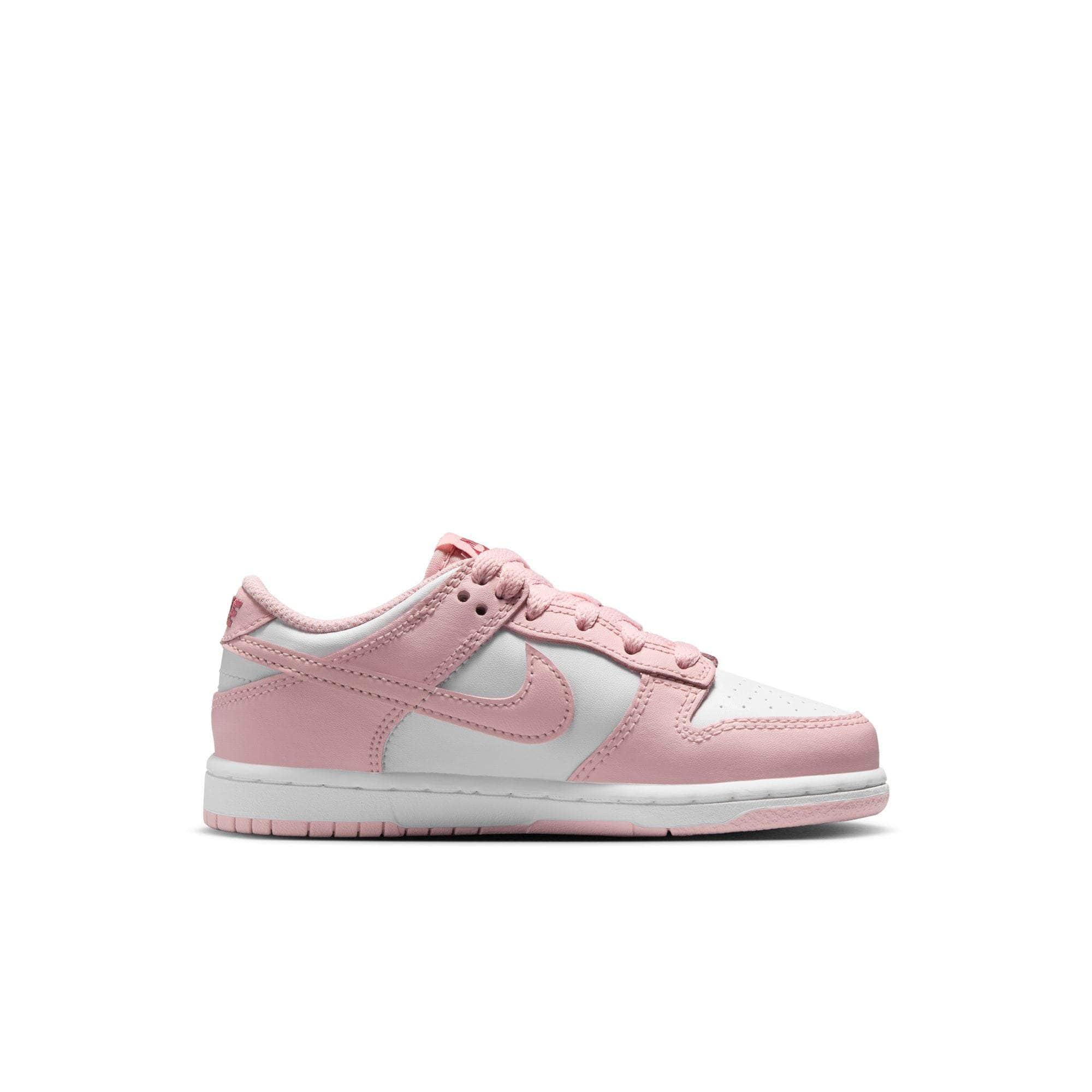 Nike FOOTWEAR Nike Dunk Low "White Pomegranate" - Preschool