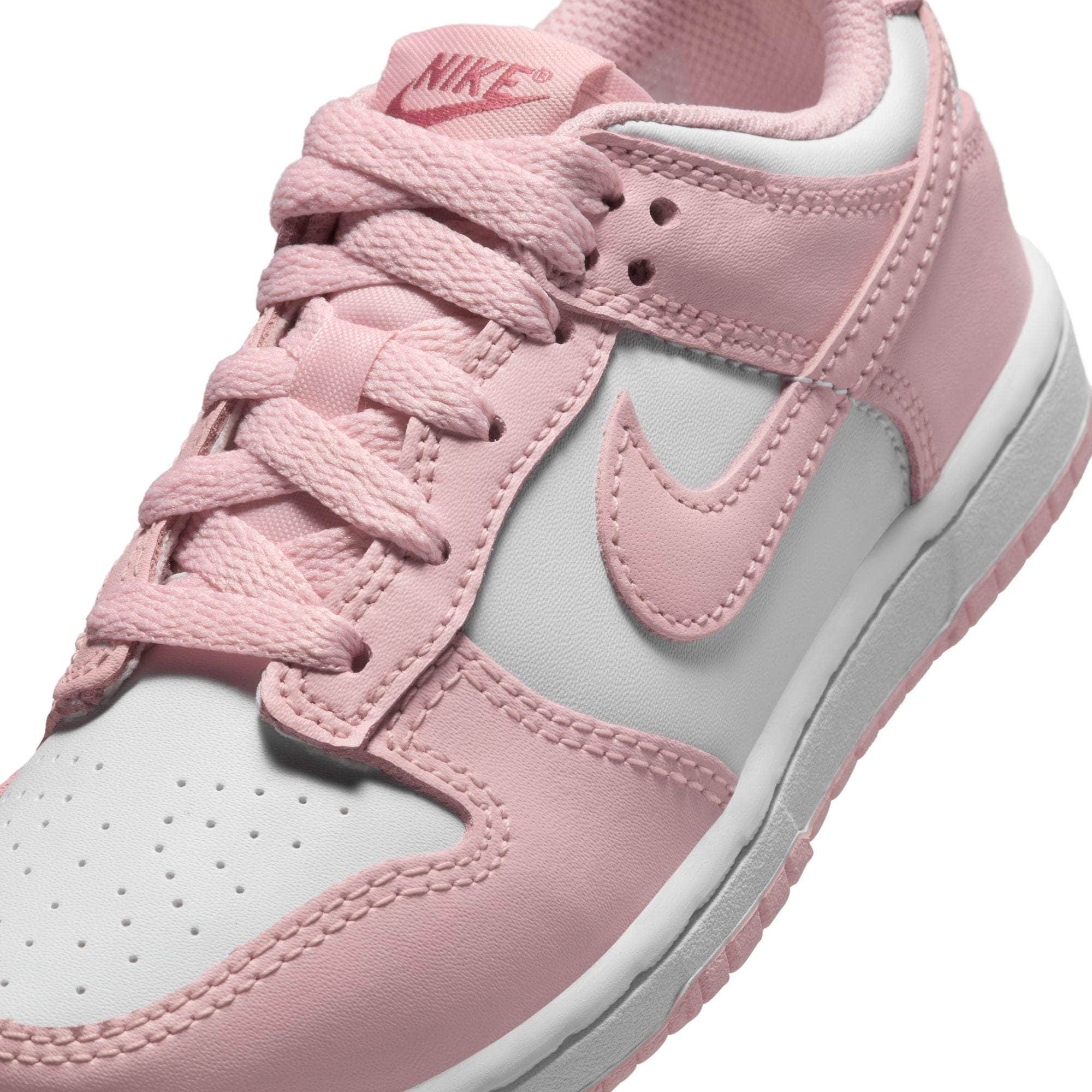 Nike FOOTWEAR Nike Dunk Low "White Pomegranate" - Preschool