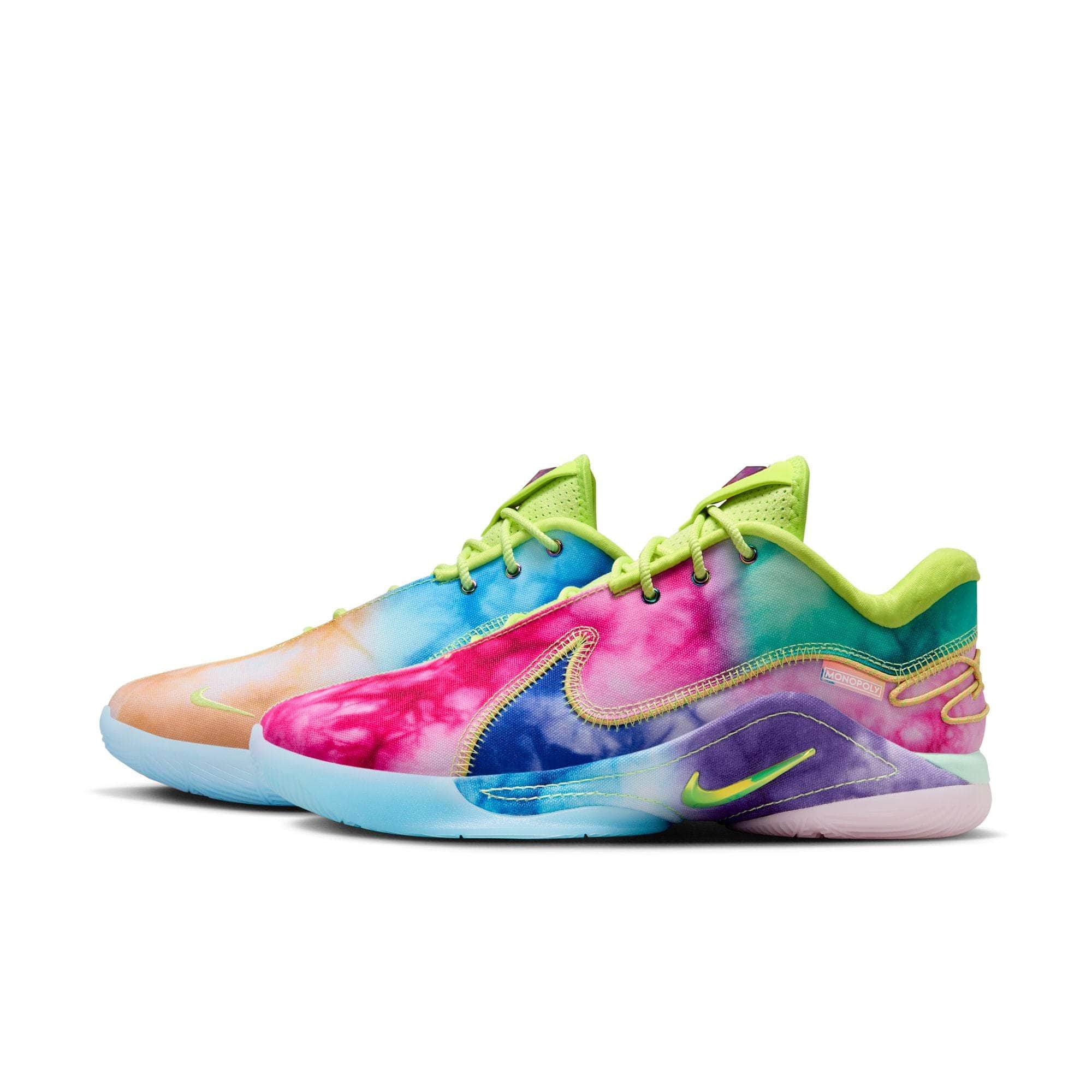Nike FOOTWEAR Nike LeBron XXII "What the Monopoly Tie-Dye" - Men's