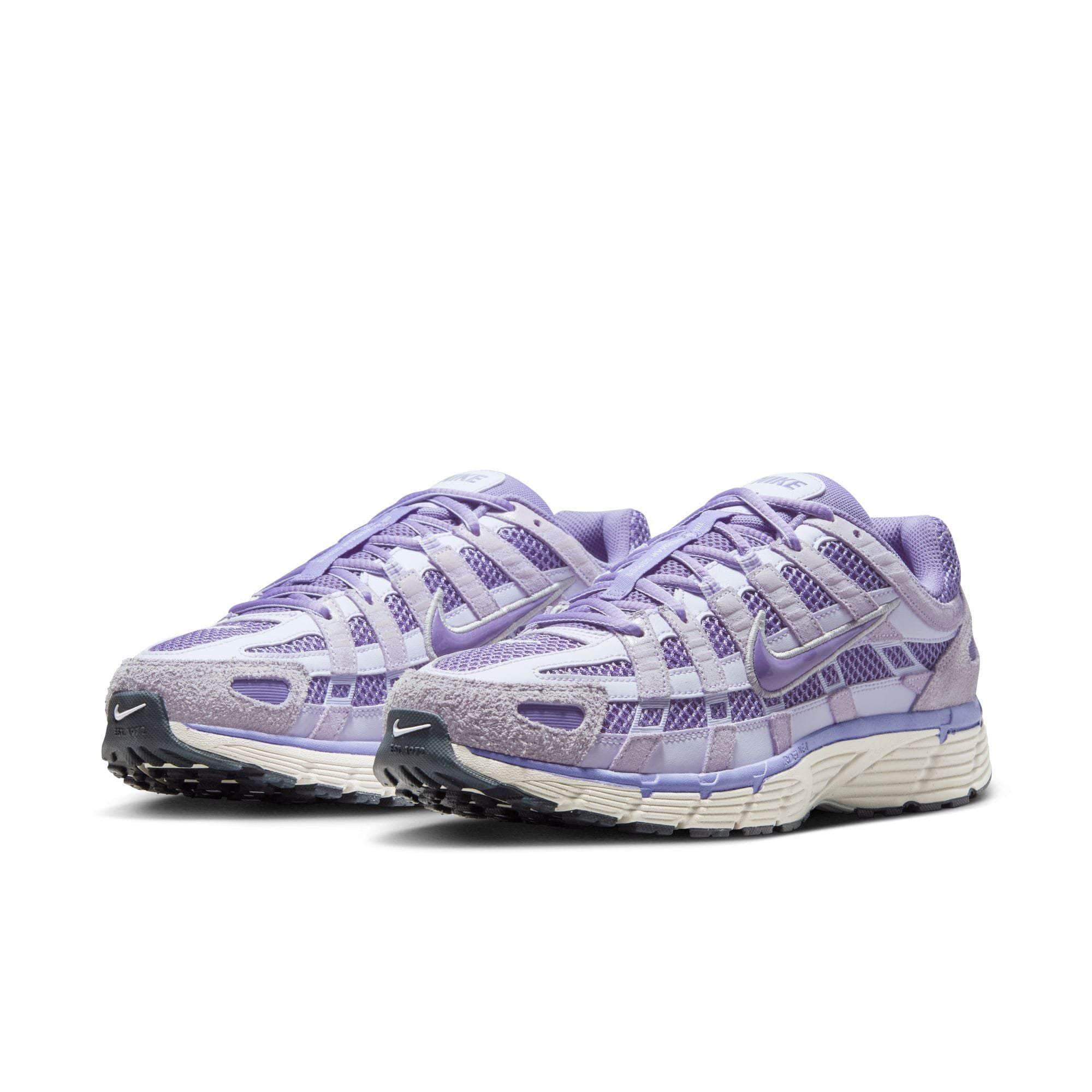 Nike FOOTWEAR Nike P-6000 SE "Amethyst Tint Light Orewood Brown Metallic Silver Dusty Amethyst" - Men's