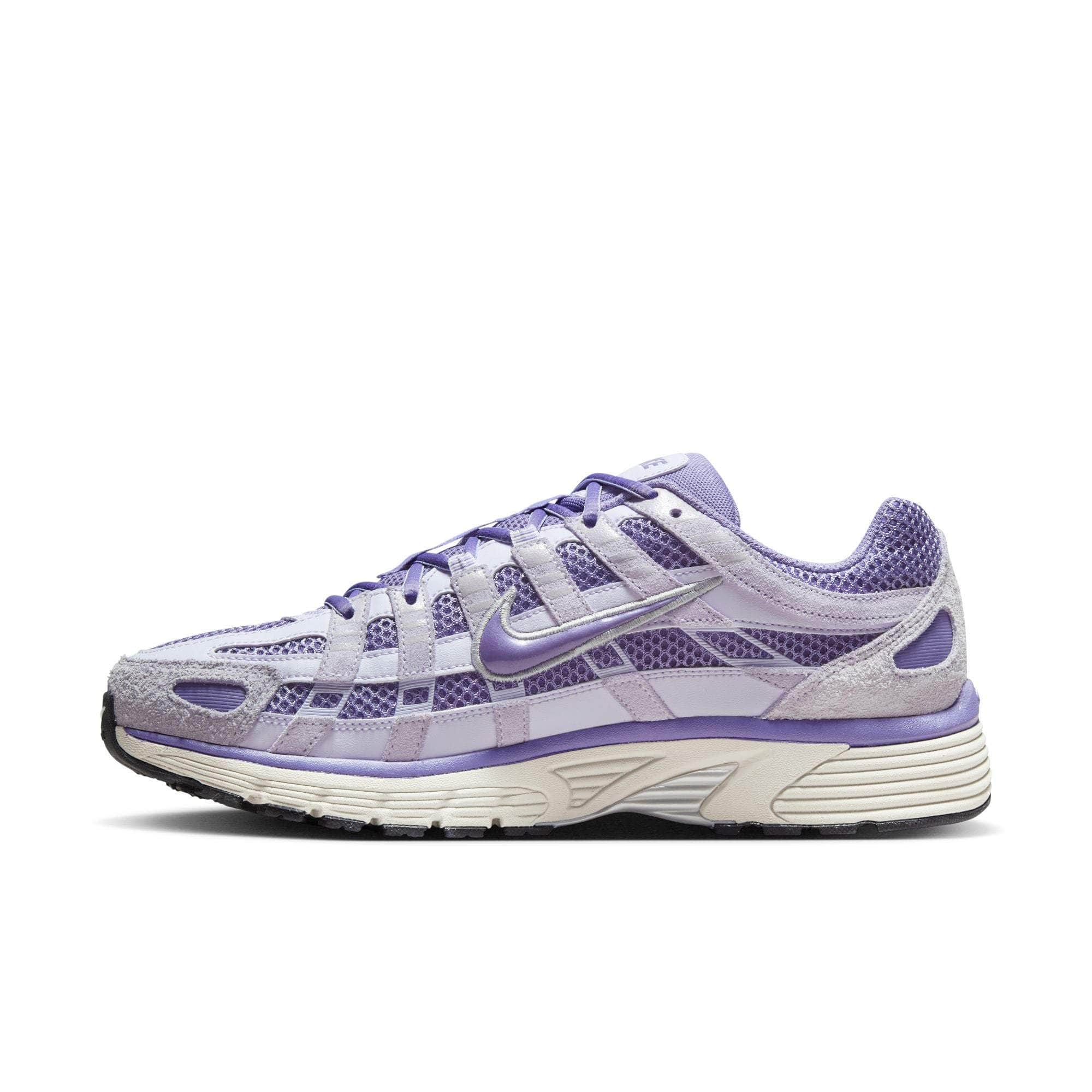 Nike FOOTWEAR Nike P-6000 SE "Amethyst Tint Light Orewood Brown Metallic Silver Dusty Amethyst" - Men's