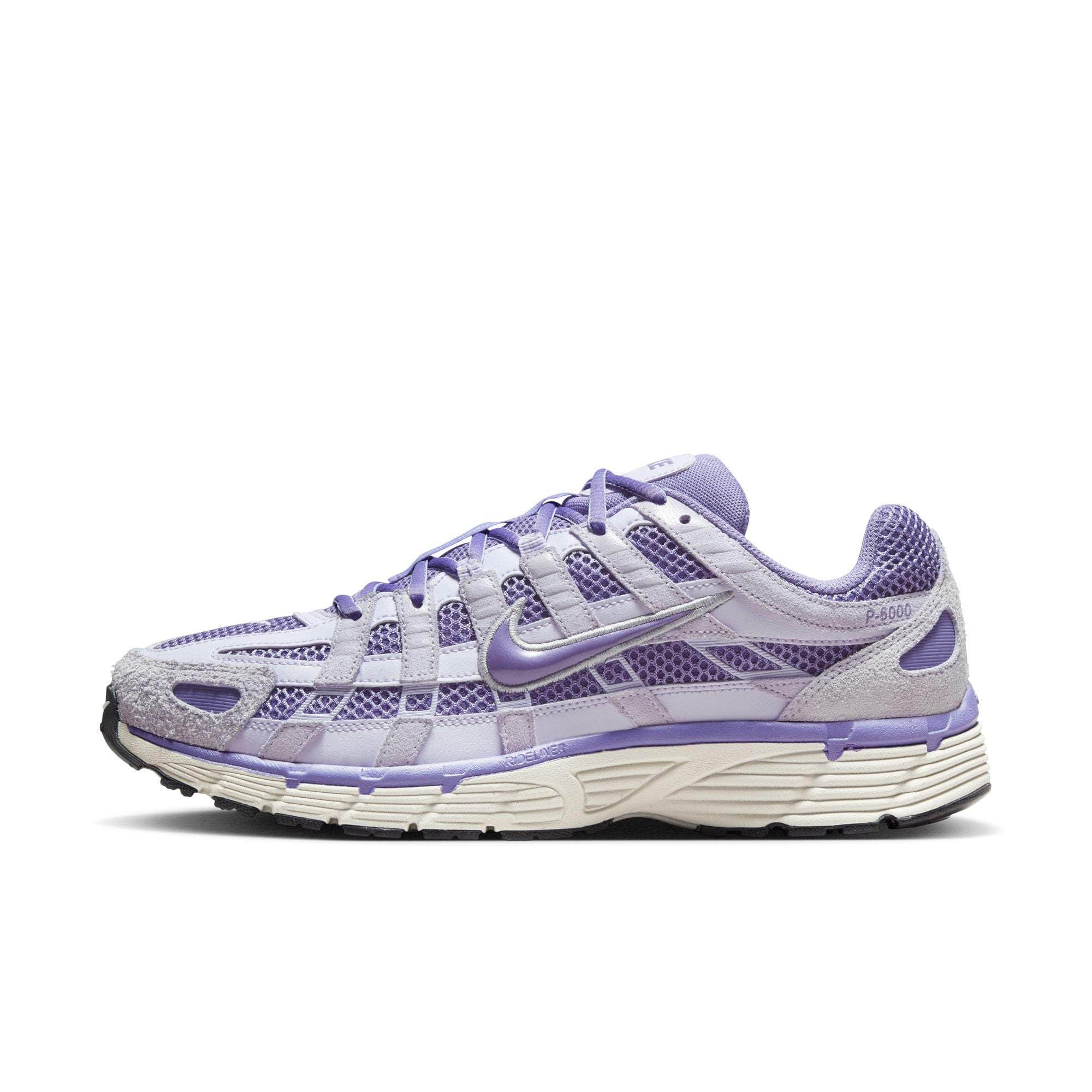 Nike FOOTWEAR Nike P-6000 SE "Amethyst Tint Light Orewood Brown Metallic Silver Dusty Amethyst" - Men's