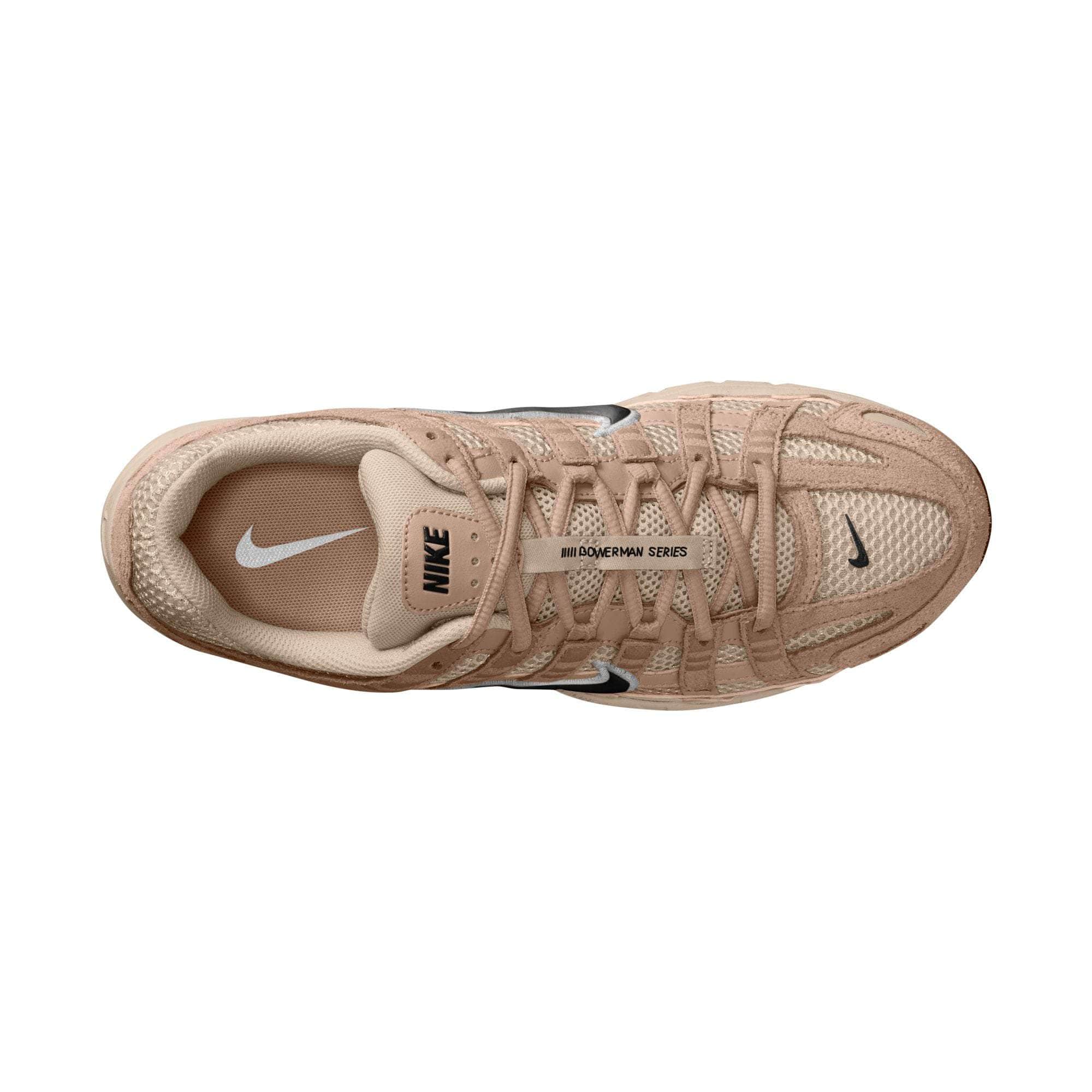 Nike FOOTWEAR Nike P-6000 SE "Hemp Sanddrift Metallic Silver Black" - Men's