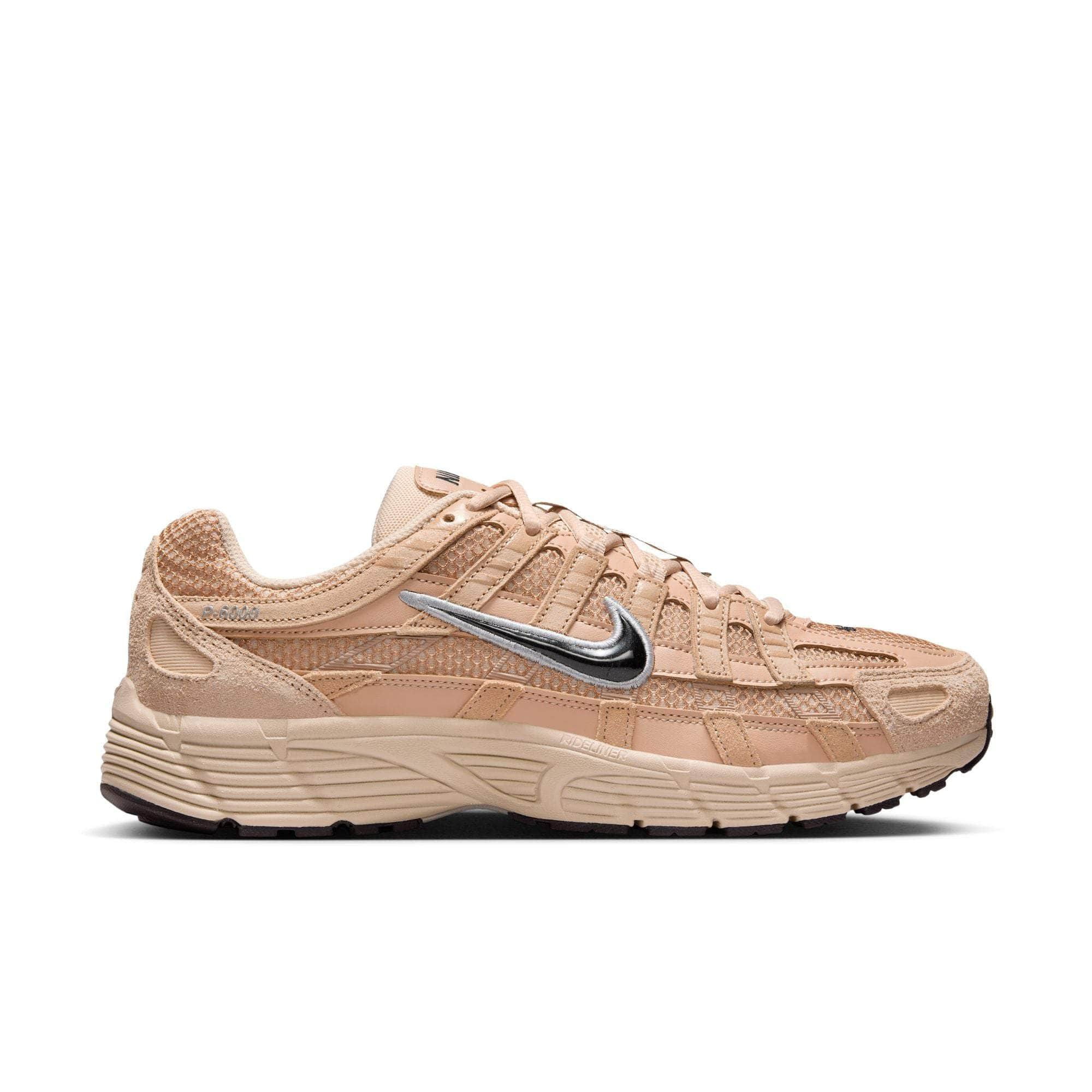 Nike FOOTWEAR Nike P-6000 SE "Hemp Sanddrift Metallic Silver Black" - Men's