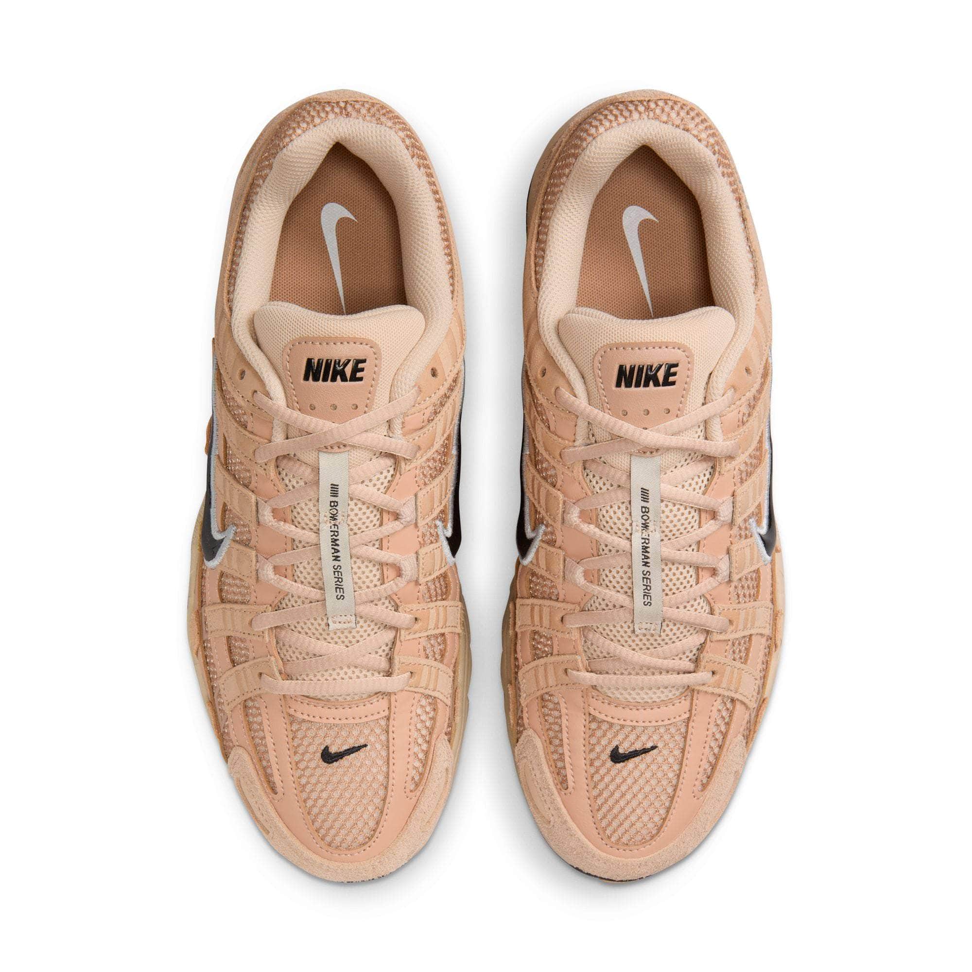 Nike FOOTWEAR Nike P-6000 SE "Hemp Sanddrift Metallic Silver Black" - Men's