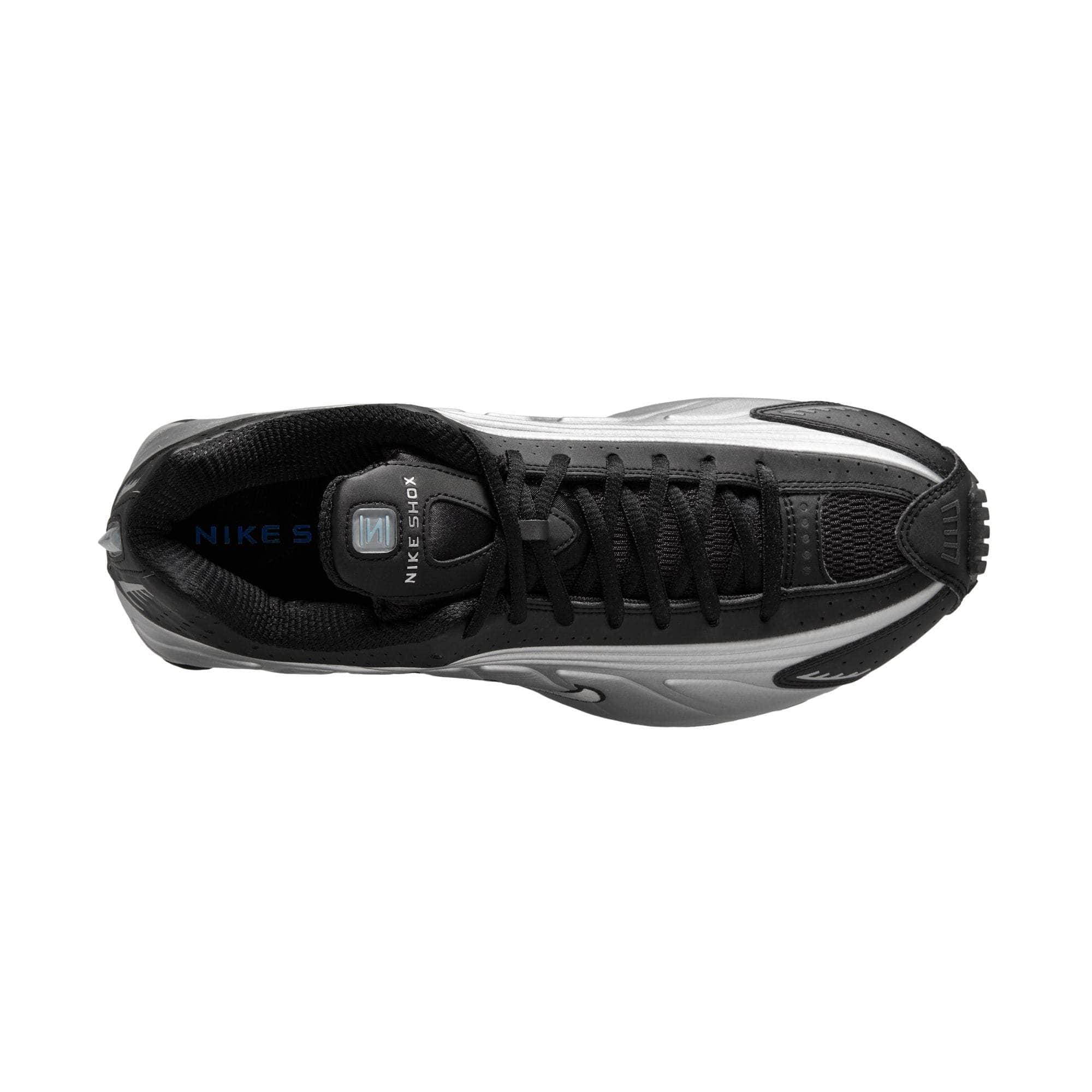 Nike FOOTWEAR Nike Shox R4 "Metallic Silver Black Psychic Blue" - Men's