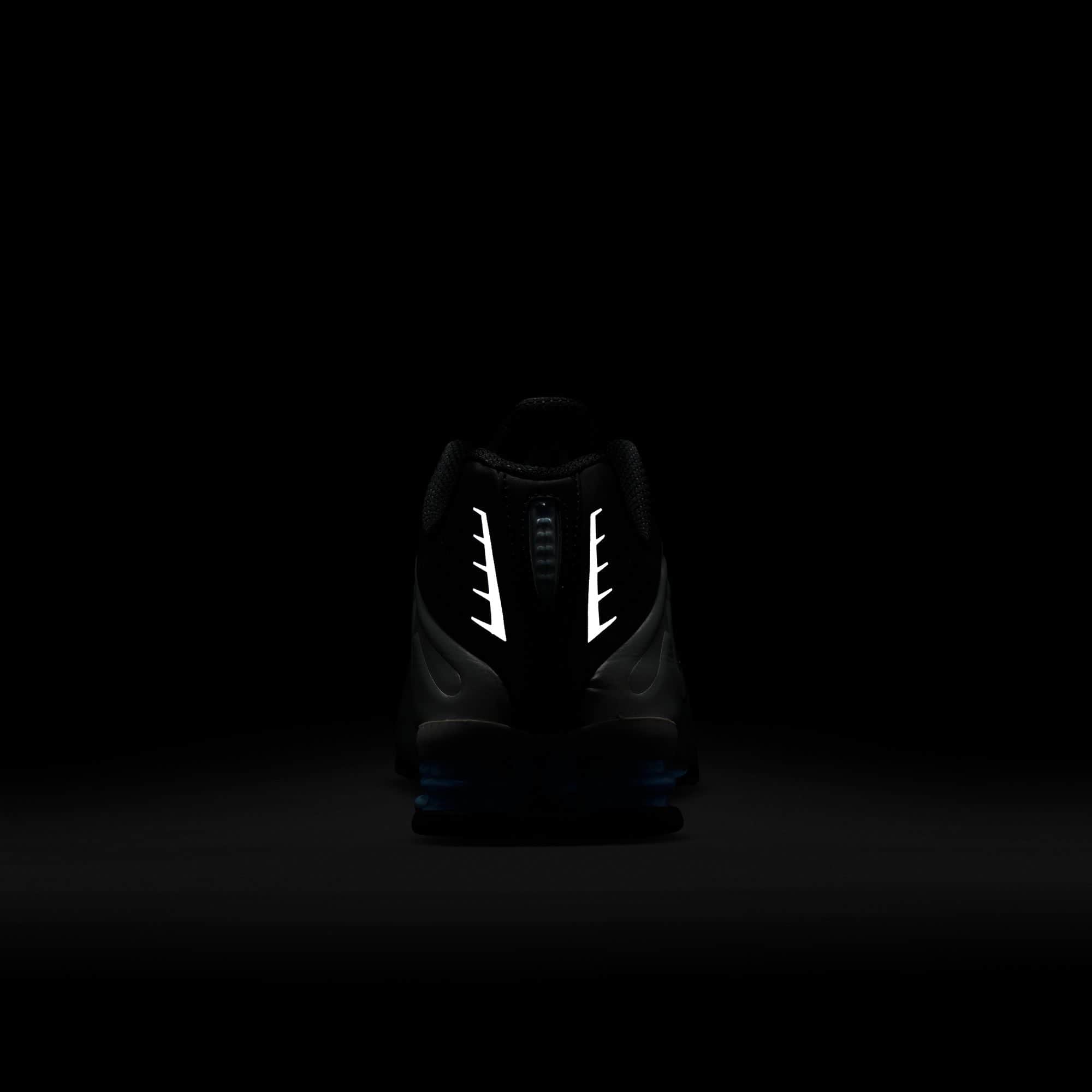 Nike FOOTWEAR Nike Shox R4 "Metallic Silver Black Psychic Blue" - Men's