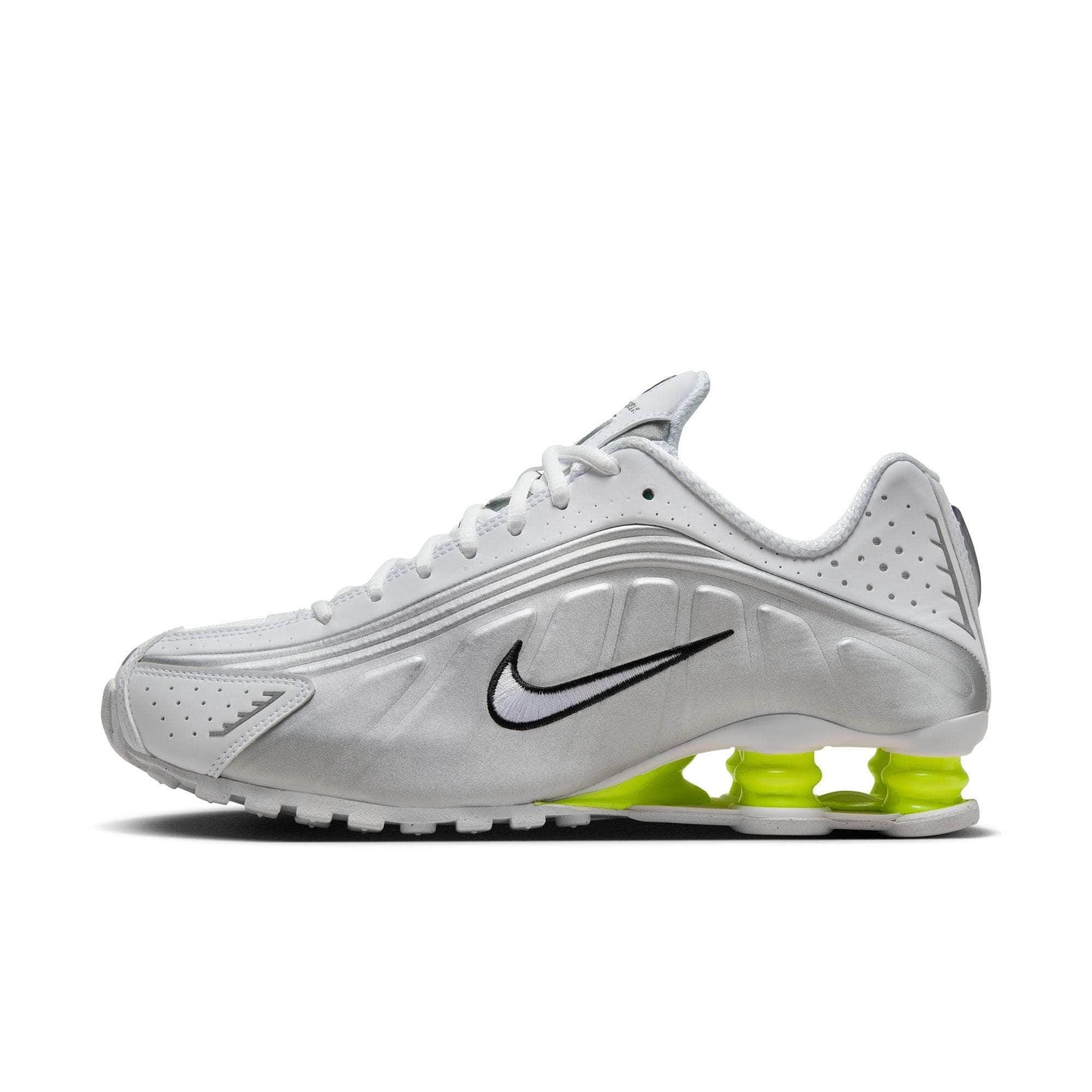 Nike FOOTWEAR Nike Shox R4 "White Metallic Silver" - Women's