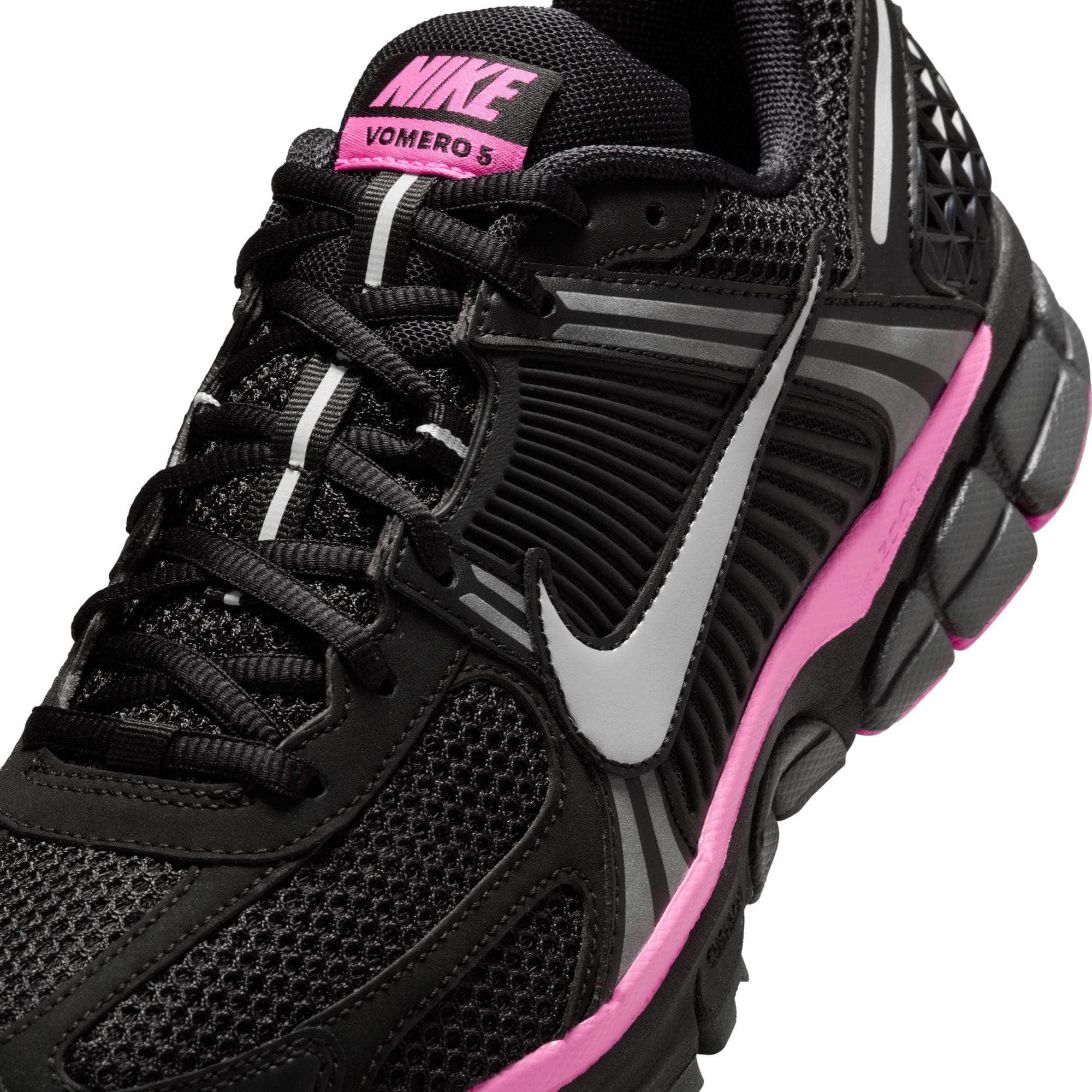 Nike FOOTWEAR Nike Zoom Vomero 5 "Black Pink Blast" - Men's