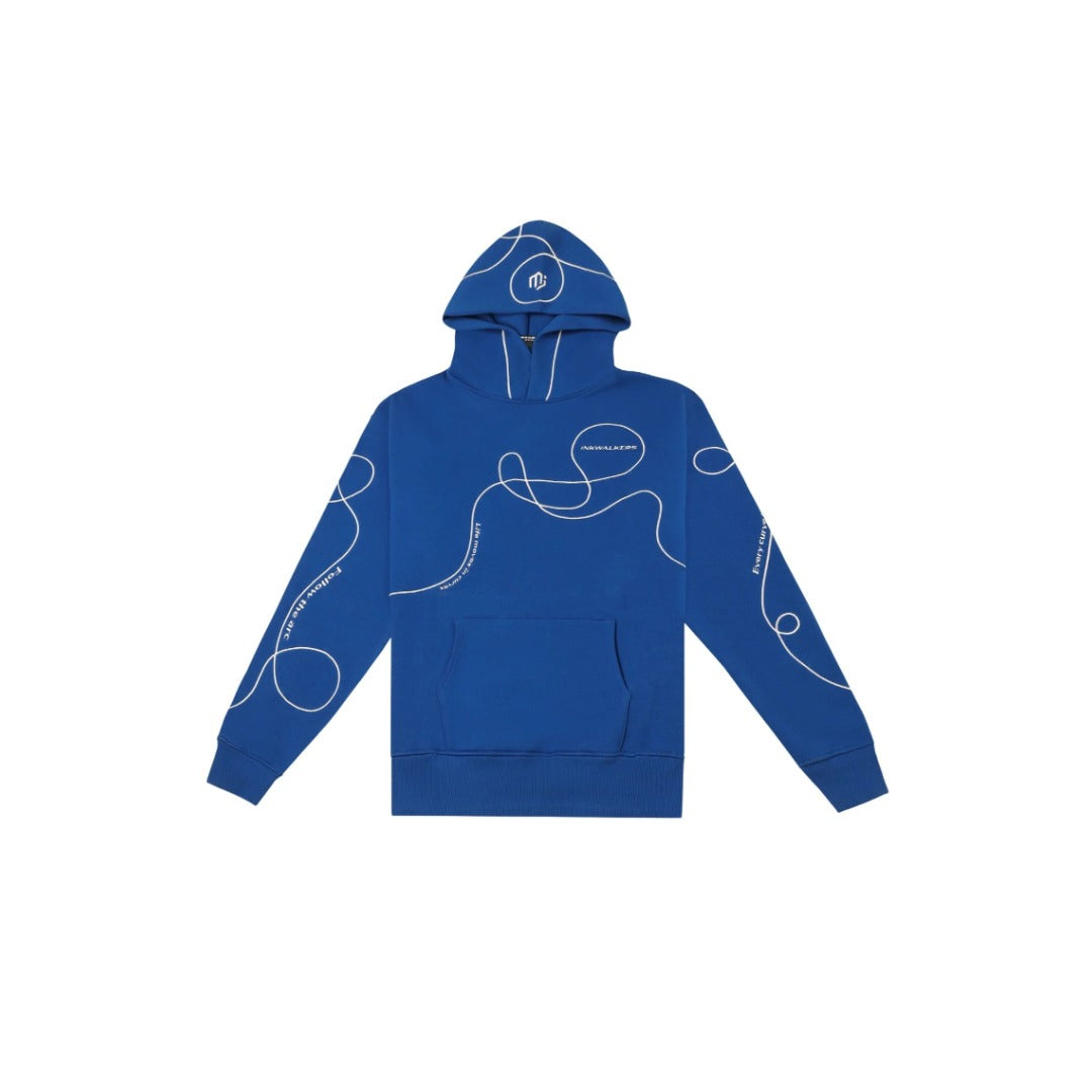 Inkwalkers Path of Life Hoodie - Royal Blue