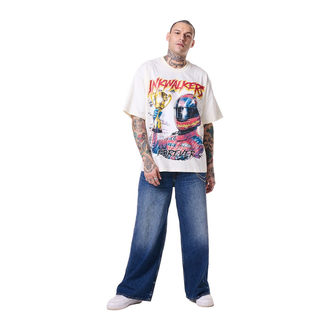 Inkwalkers Trophy Tee - White
