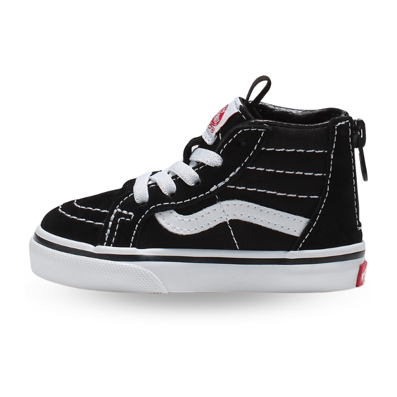 Vans FOOTWEAR Vans Sk8-Hi Zip Shoe 'Black' - Toddler's