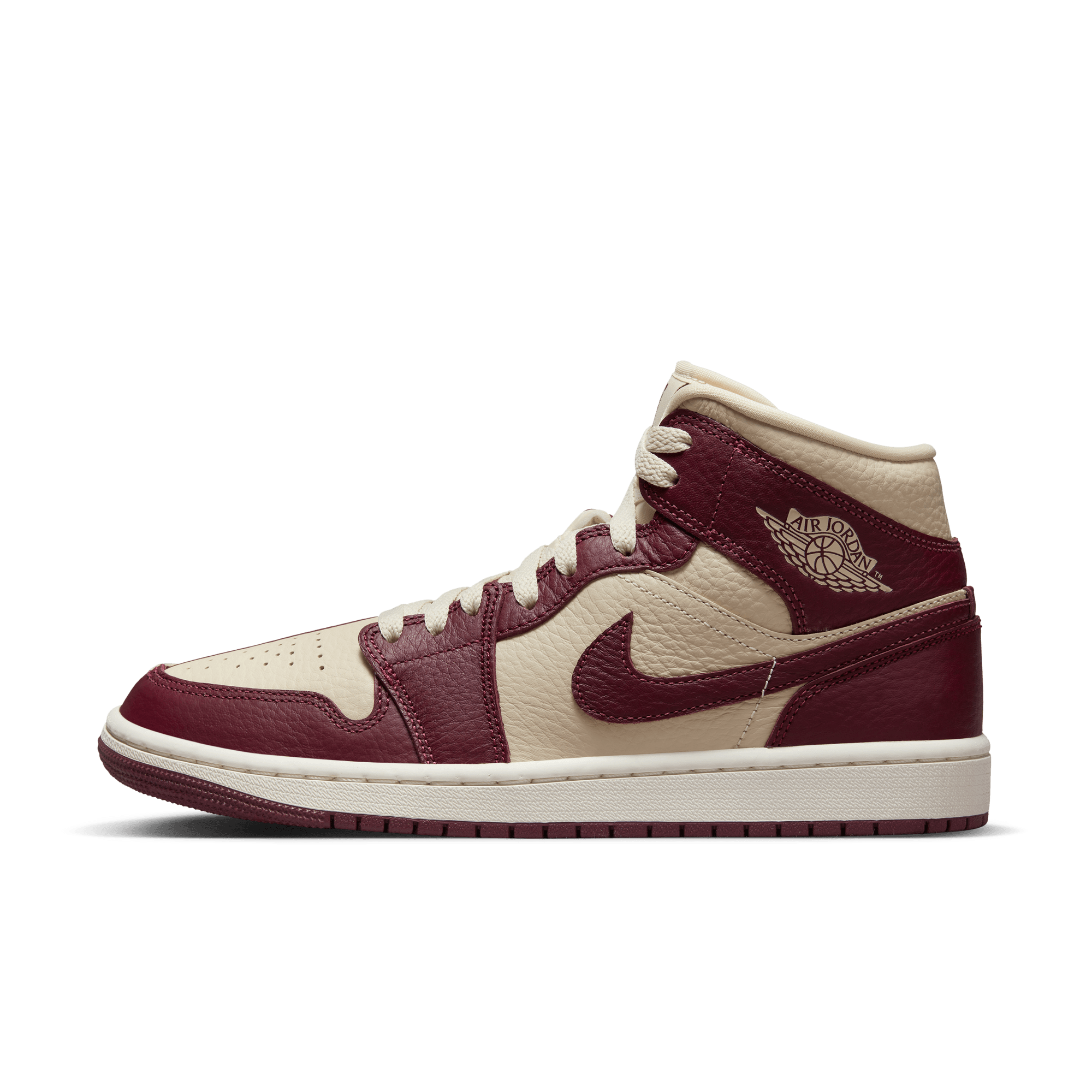 Burgundy air jordans 2024 womens