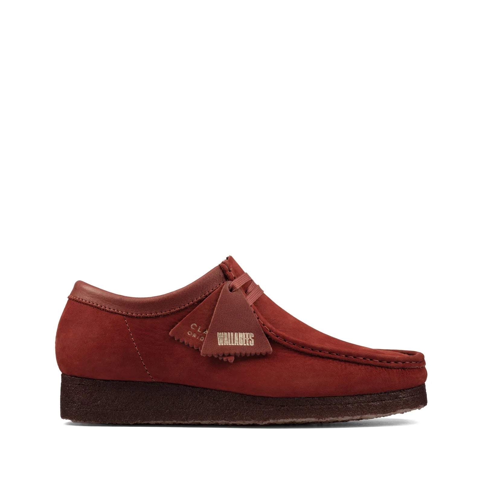 Clarks FOOTWEAR Clarks Wallabee Burgundy Low - Men's