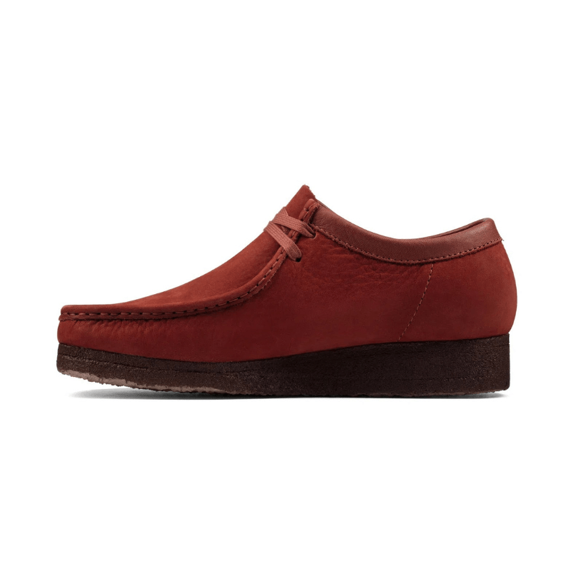 Clarks FOOTWEAR Clarks Wallabee Burgundy Low - Men's