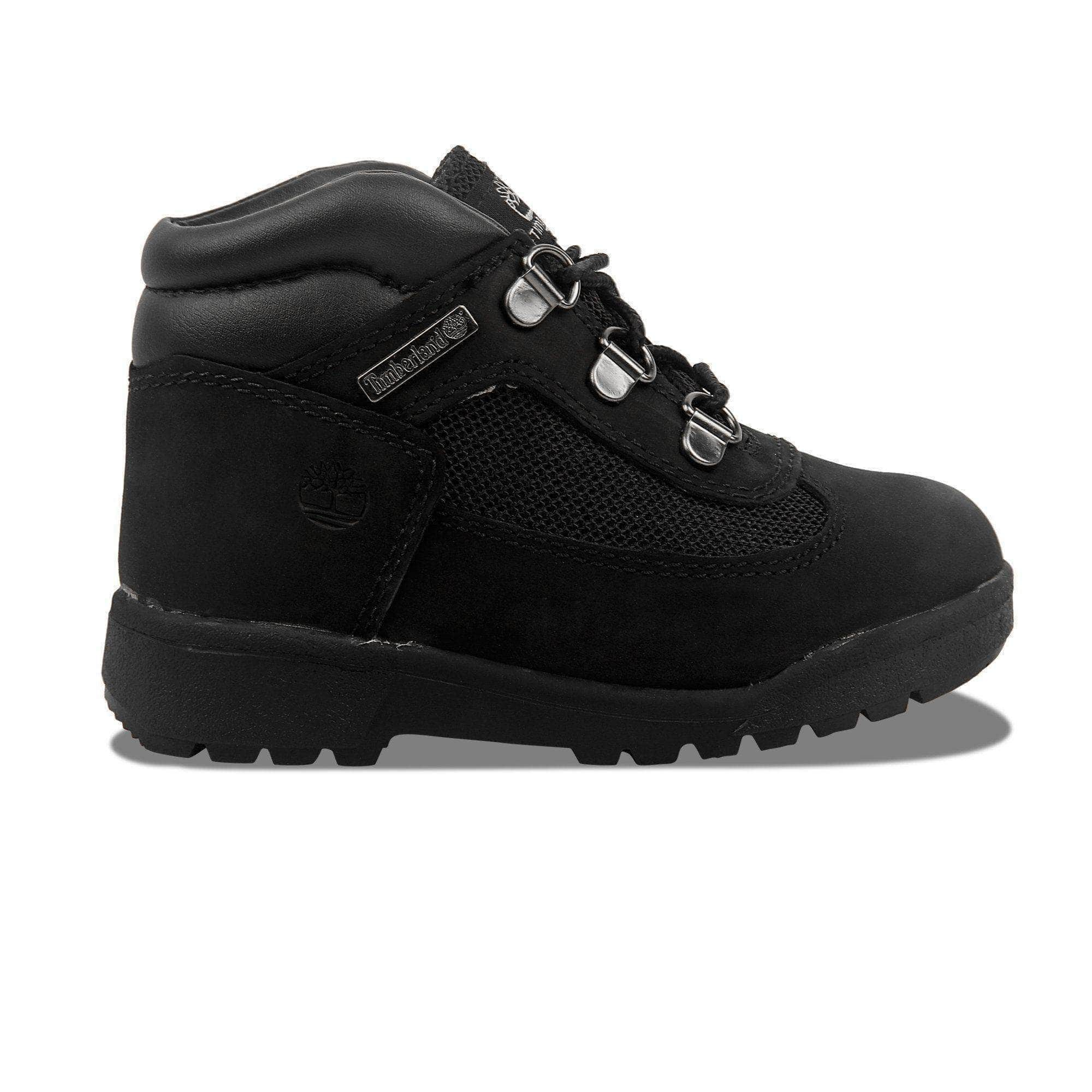 Black timberlands best sale for toddlers