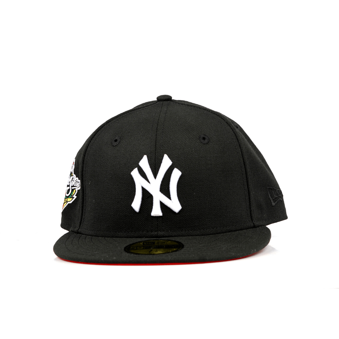 Yankee fitted red under brim sales