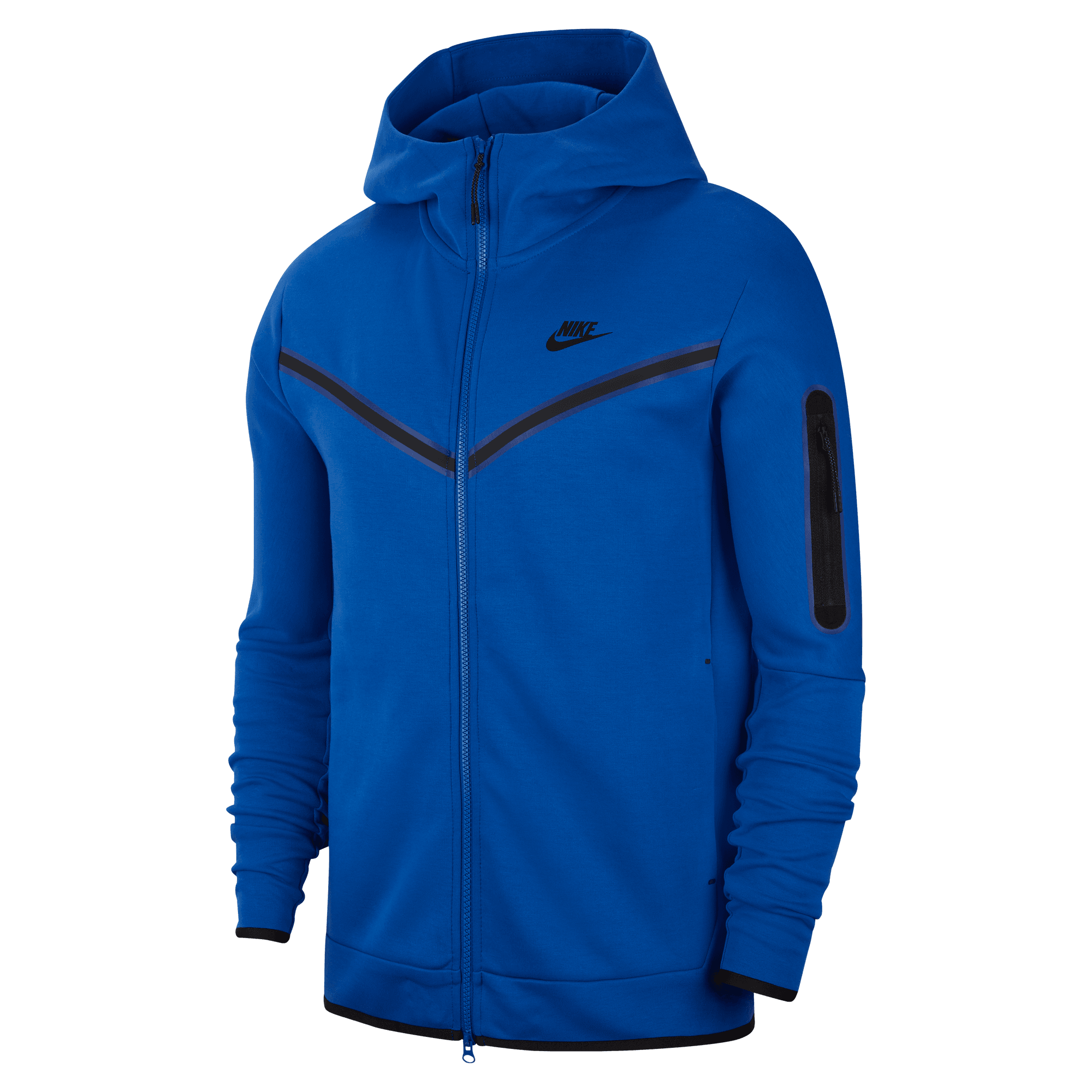 Nike Hoodie NSW Tech Fleece 24 FZ - Blue/Black