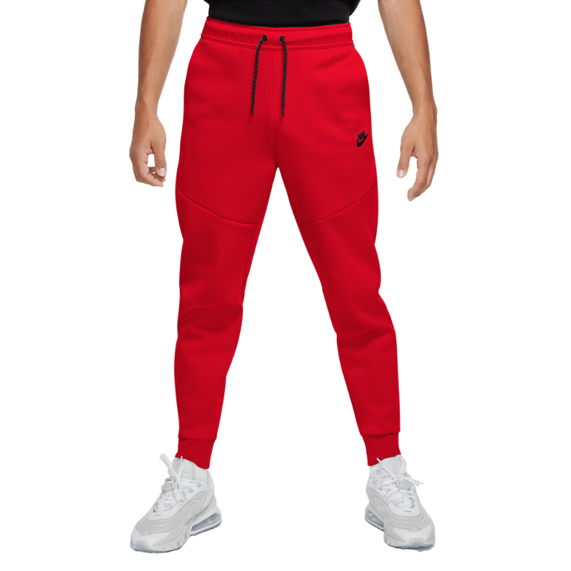 Nike Men s Sportswear Tech Fleece Joggers XL University Red Black