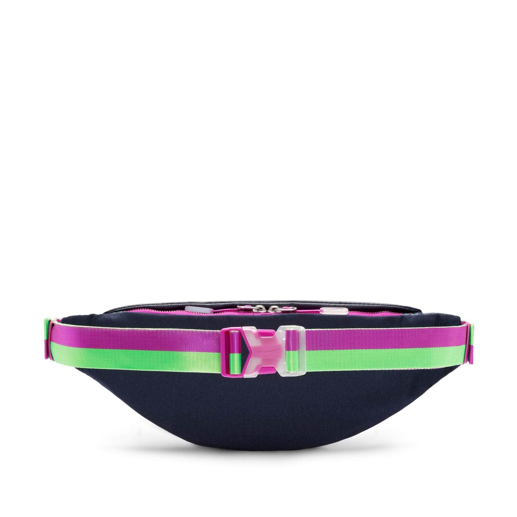 NIKE APPAREL Obsidian/Green / OS Nike Heritage Fanny Pack DZ6293-451-CLOTH.CLOTH.ACAC