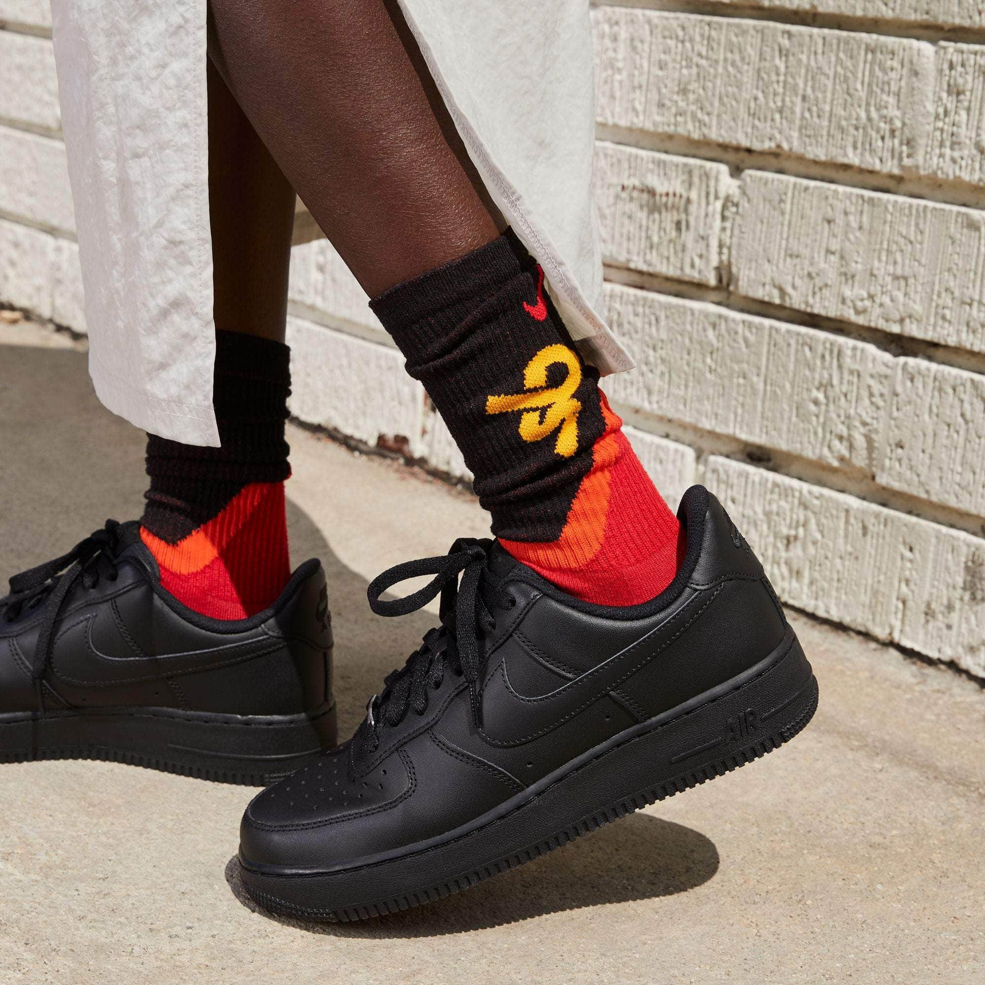 NIKE FOOTWEAR Nike Air Force 1 Low 07 Black - Women's